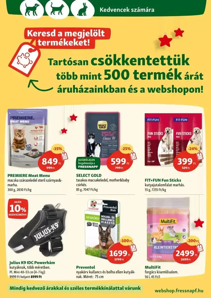 Katalógus Fressnapf akciós december 3.-tól december 17.-ig 2024. - Oldal 5