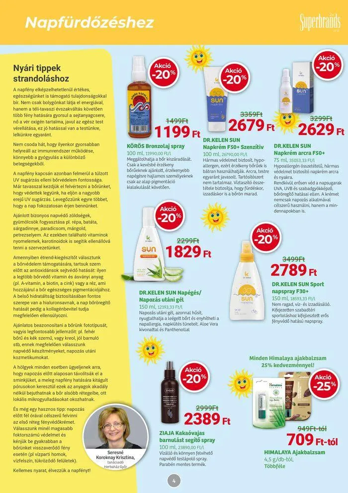 Katalógus Herbaház Magazin július 1.-tól augusztus 4.-ig 2024. - Oldal 4