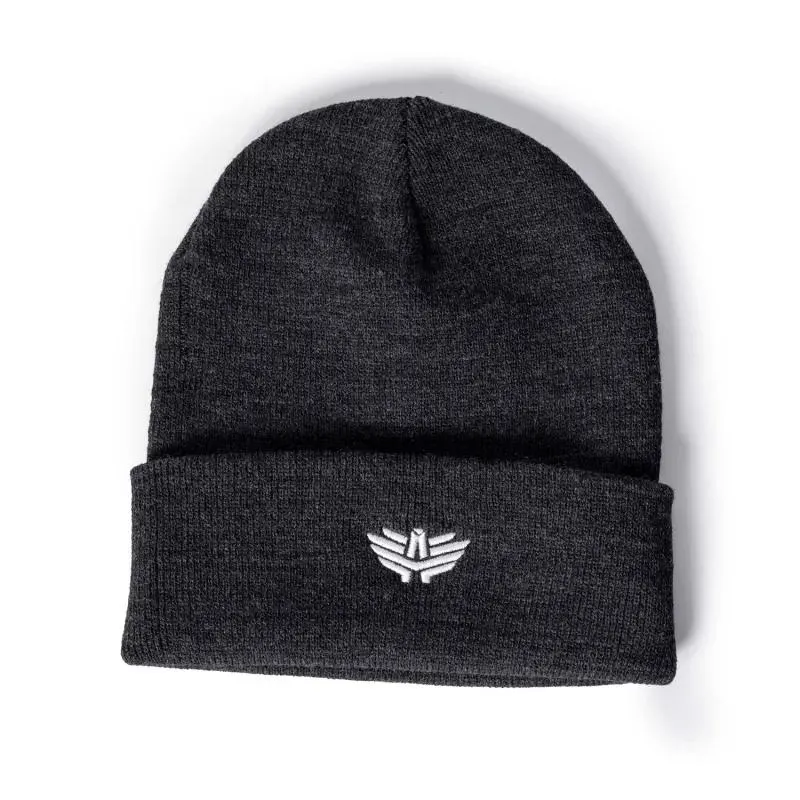Téli sapka Iron Aesthetics Winter Beanie, charcoal
