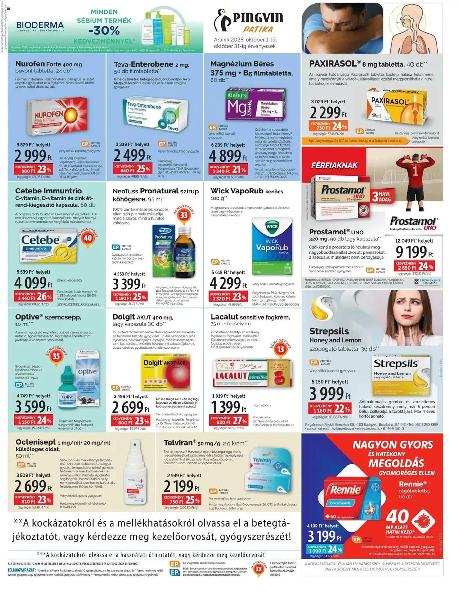 Katalógus Pingvin Patika akciós újság október 1.-tól október 31.-ig 2025. - Oldal 7
