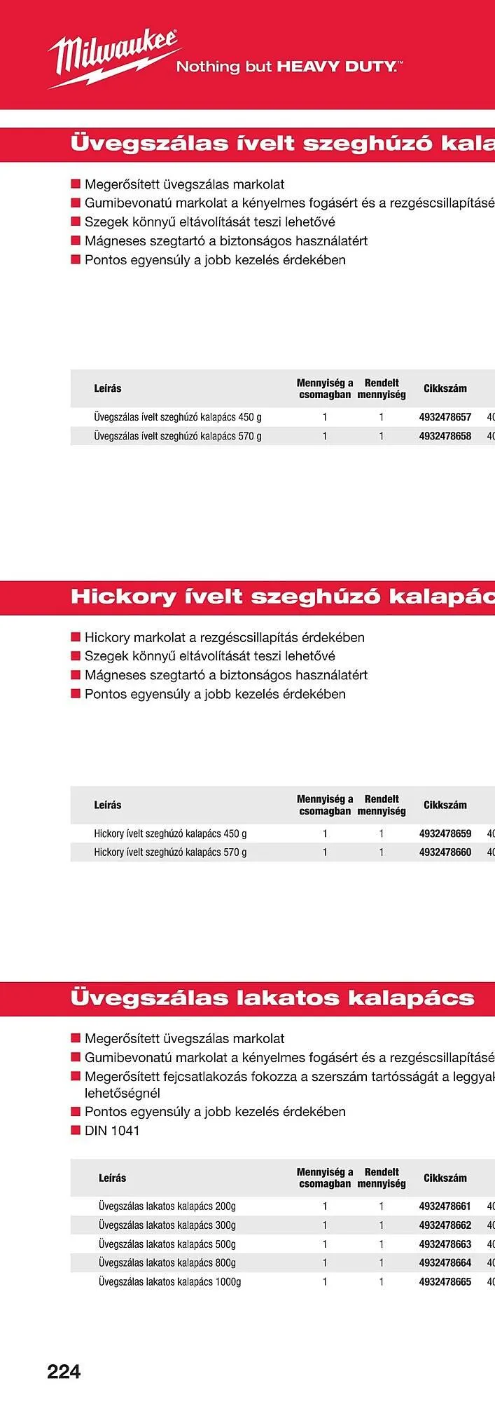 Katalógus Milwaukee akciós újság szeptember 16.-tól december 31.-ig 2025. - Oldal 446