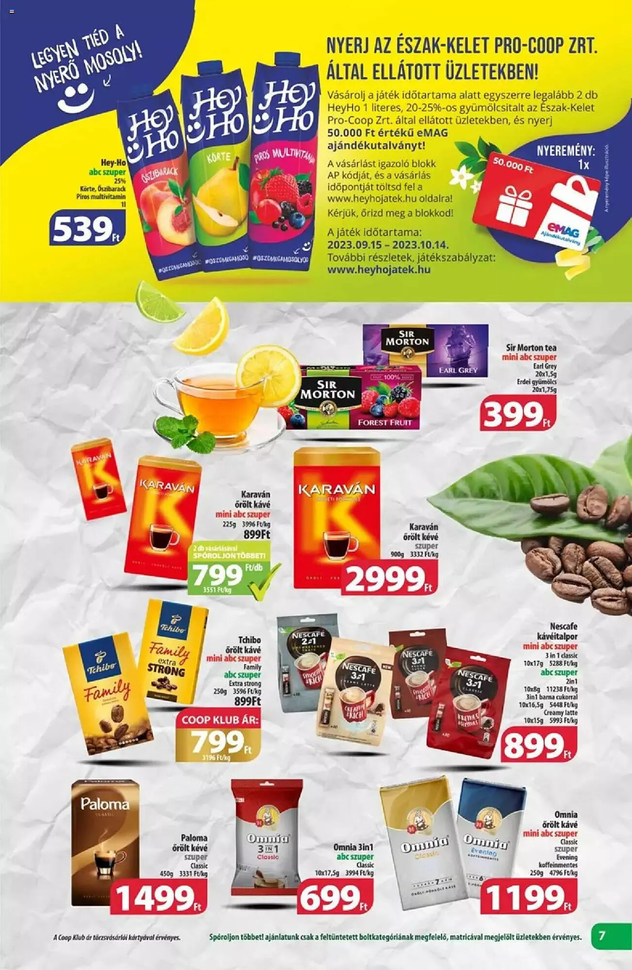 Katalógus Coop akciós újság szeptember 21.-tól október 4.-ig 2023. - Oldal 7