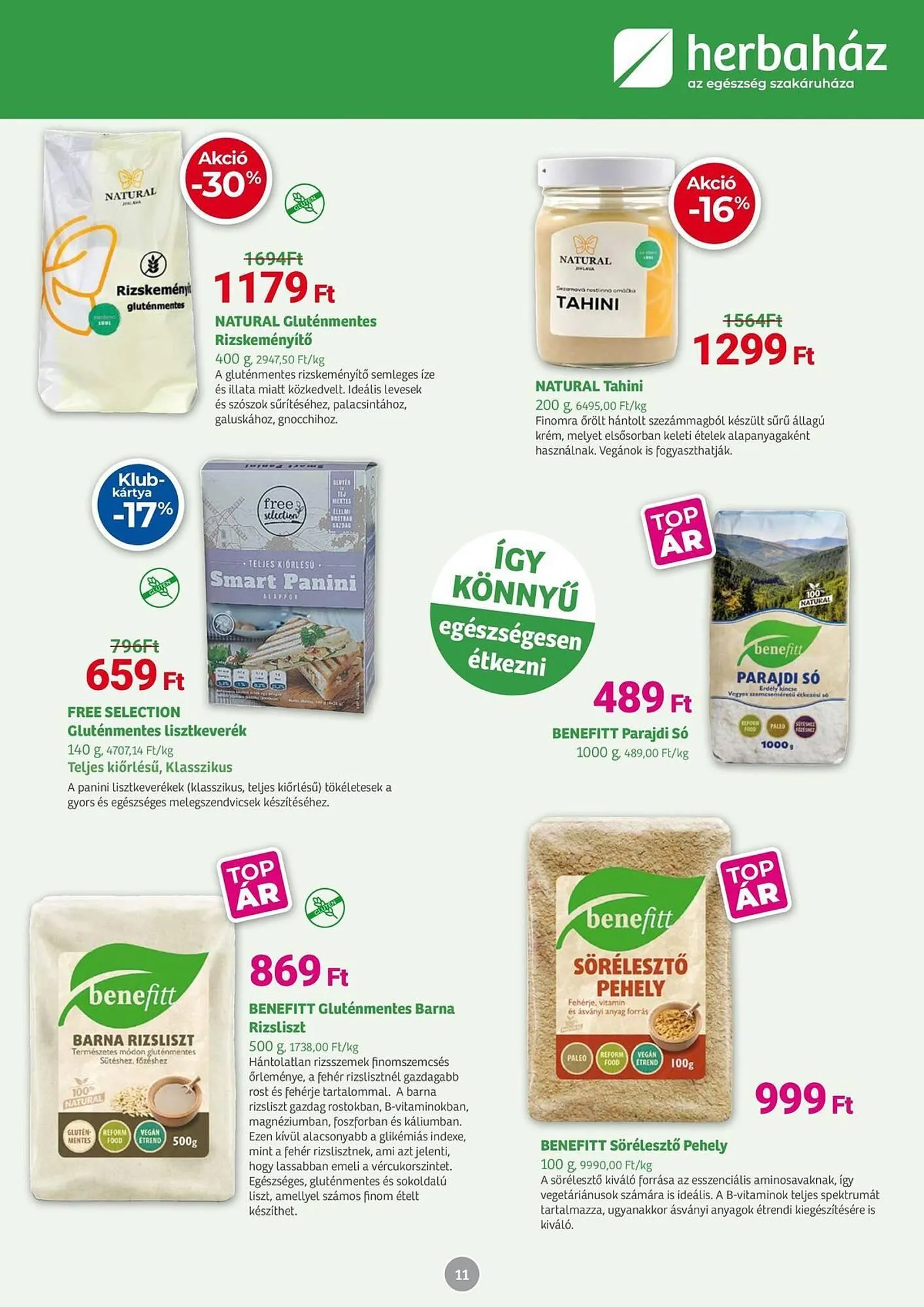 Katalógus Herbaház akciós újság március 31.-tól április 5.-ig 2025. - Oldal 11