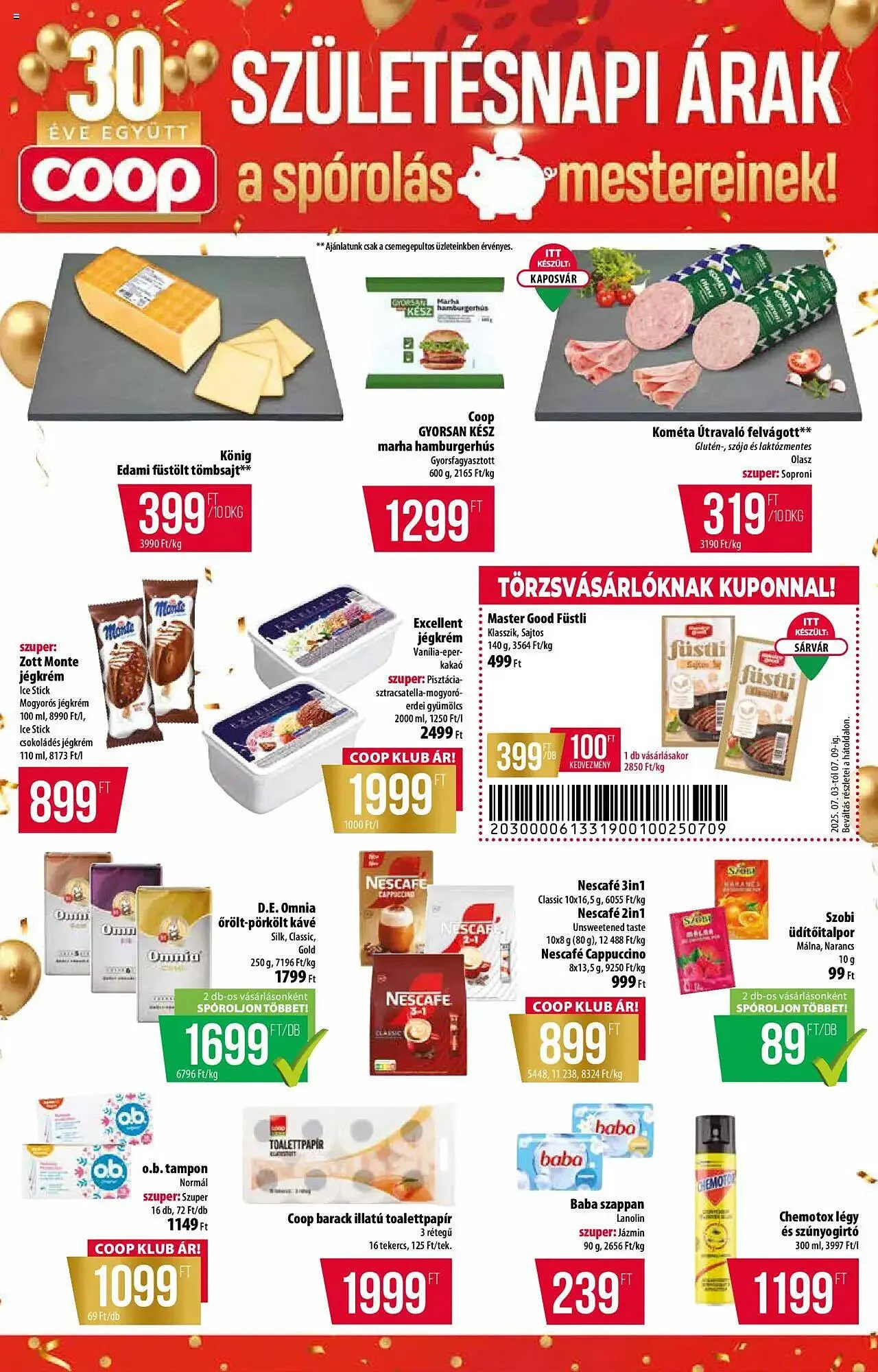 Katalógus Coop akciós újság július 3.-tól július 9.-ig 2025. - Oldal 3