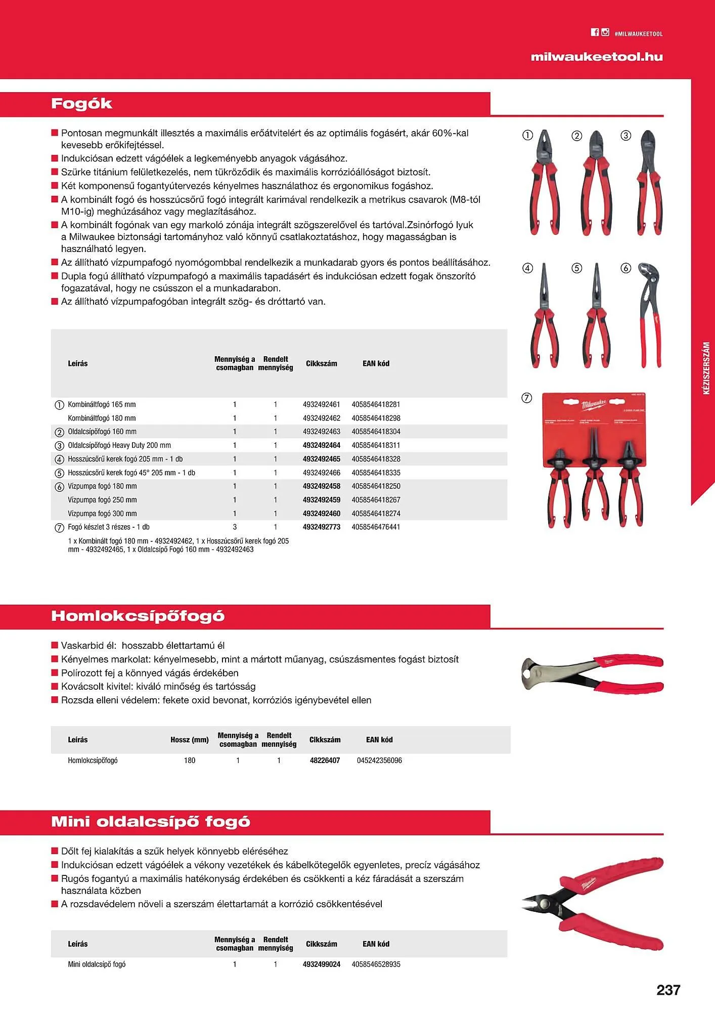 Katalógus Milwaukee akciós újság szeptember 16.-tól december 31.-ig 2025. - Oldal 237