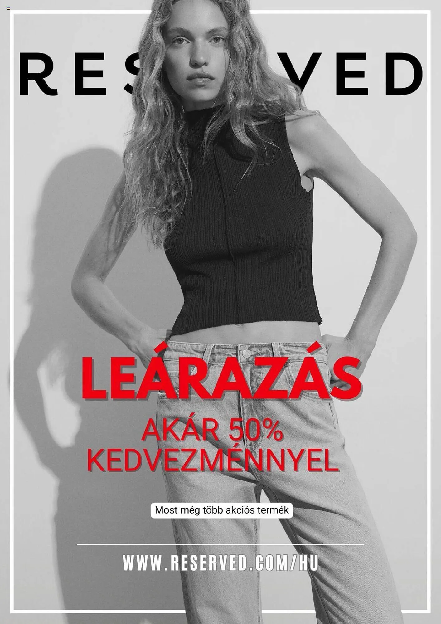 Reserved akciós újság - 1