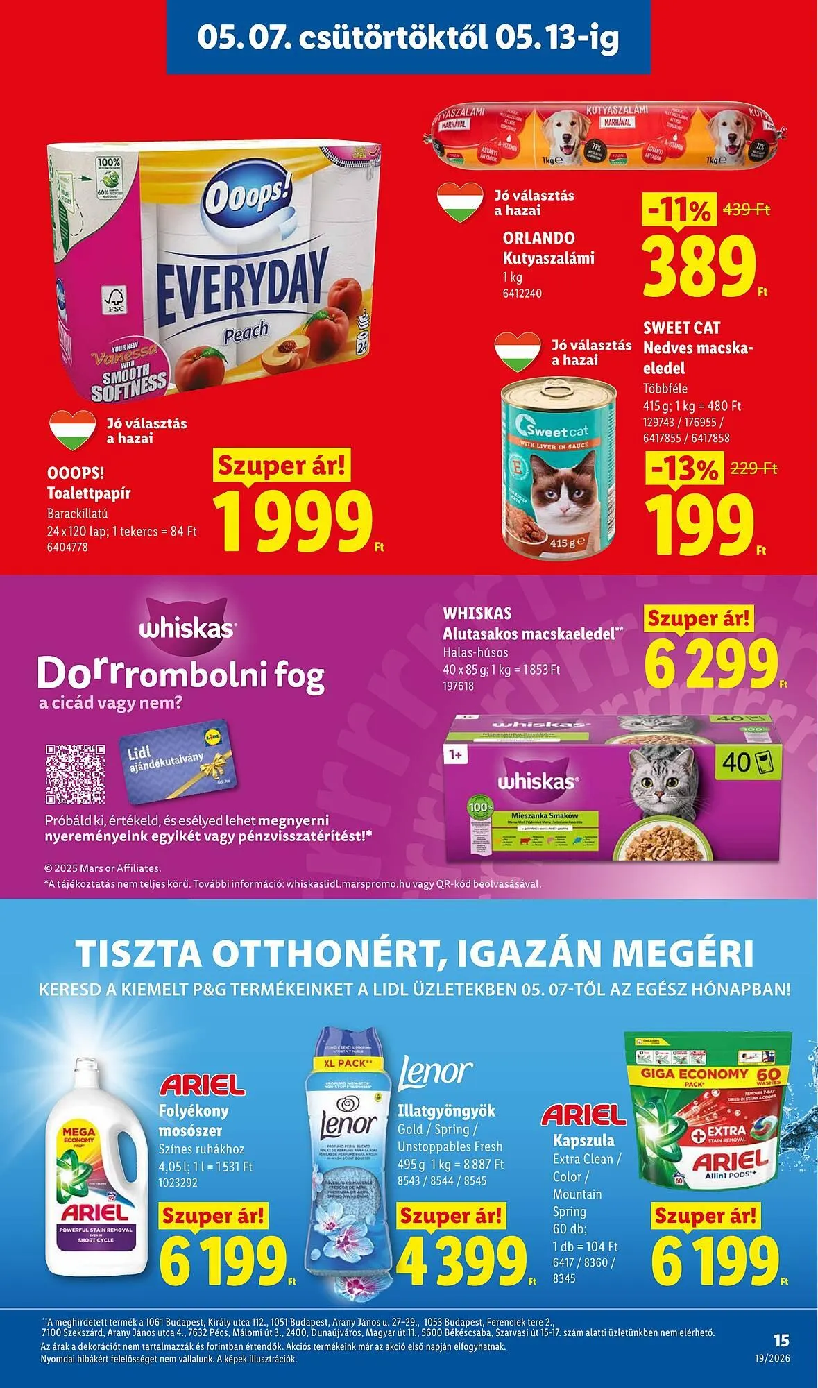 Katalógus Lidl akciós újság május 7.-tól május 13.-ig 2026. - Oldal 15