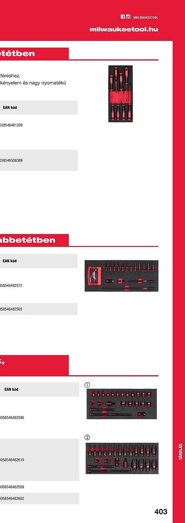 Katalógus Milwaukee akciós újság szeptember 16.-tól december 31.-ig 2025. - Oldal 805
