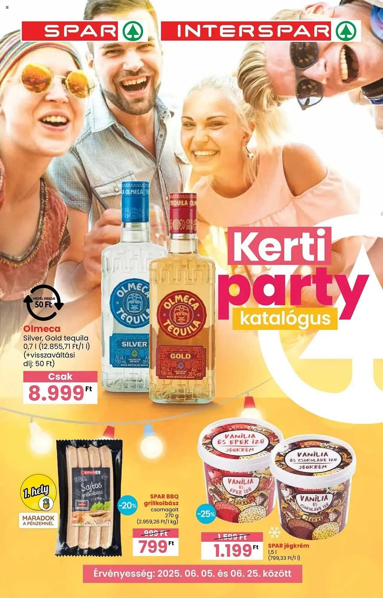 Katalógus Interspar akciós újság június 5.-tól június 25.-ig 2025. - Oldal 1