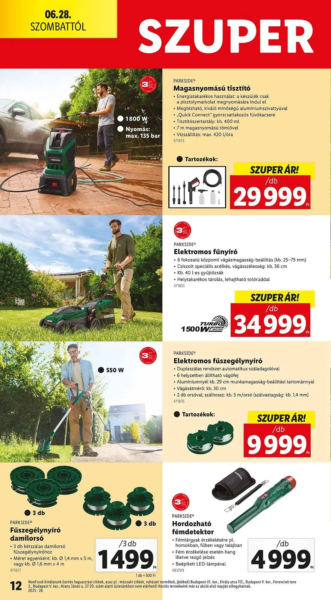 Katalógus Lidl akciós újság június 26.-tól július 2.-ig 2025. - Oldal 12