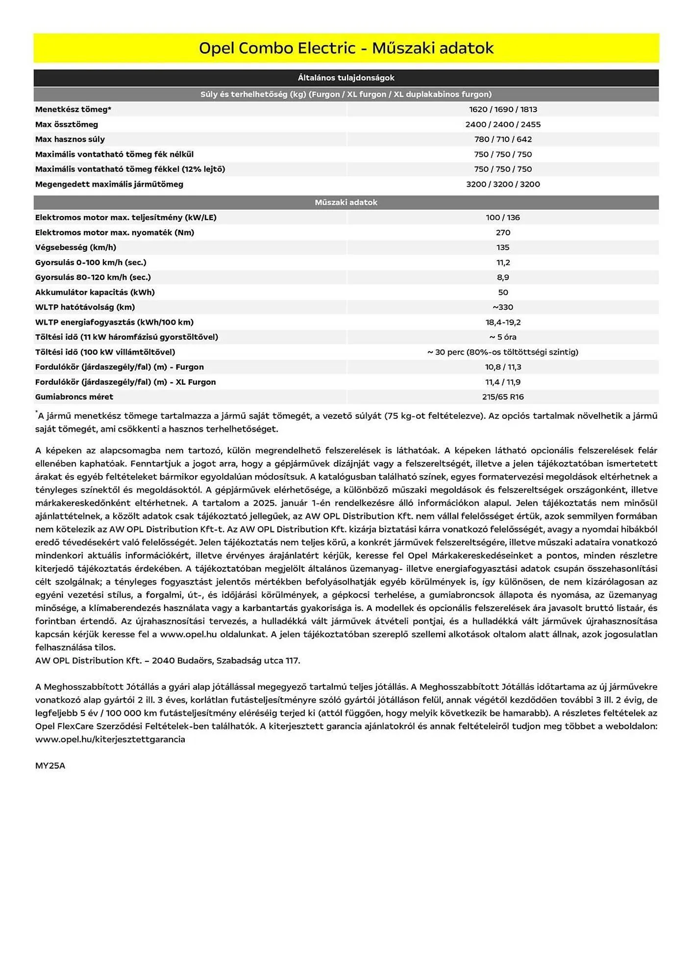 Katalógus Opel akciós újság március 25.-tól április 1.-ig 2025. - Oldal 13