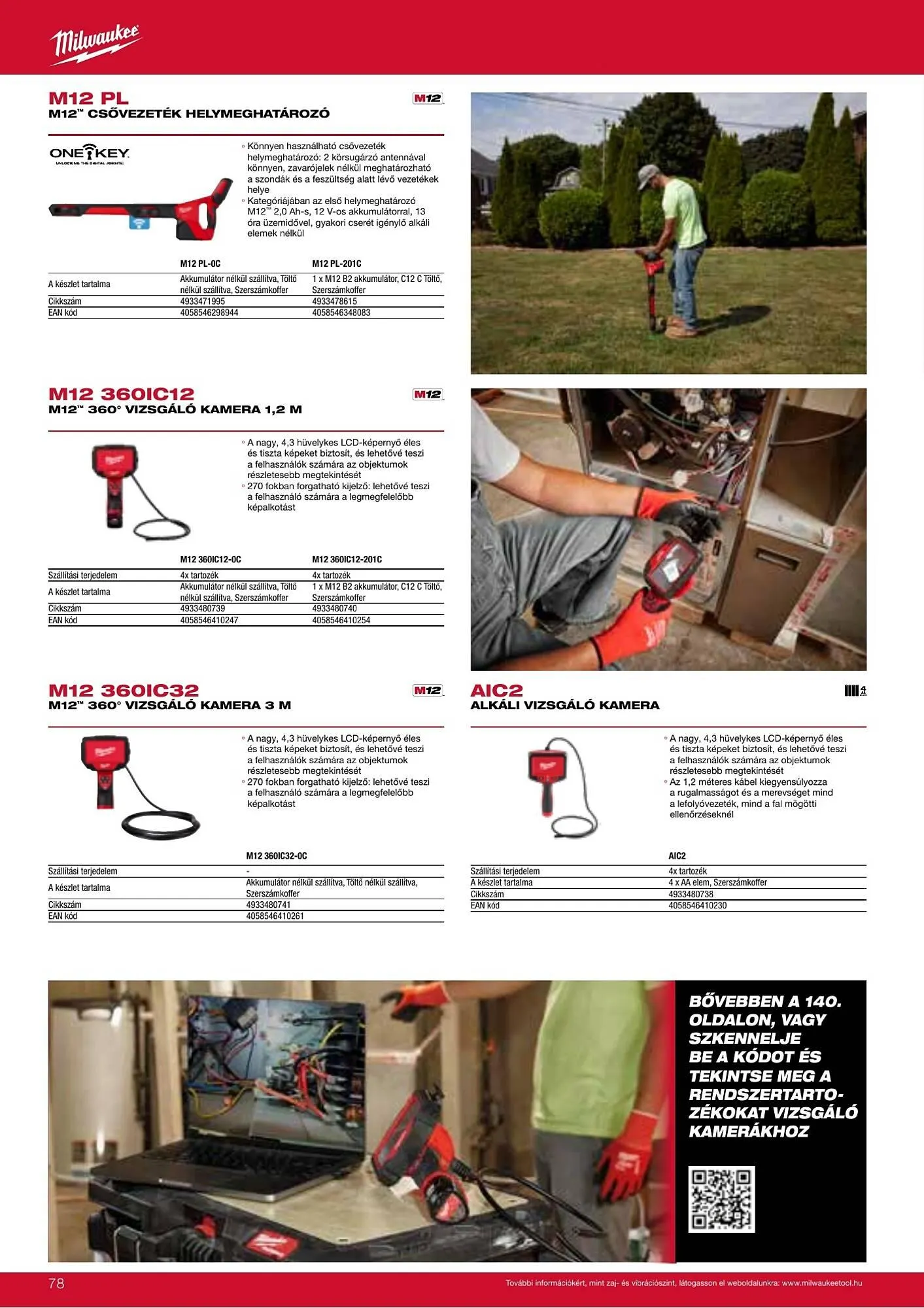 Katalógus Milwaukee akciós újság szeptember 16.-tól december 31.-ig 2026. - Oldal 78