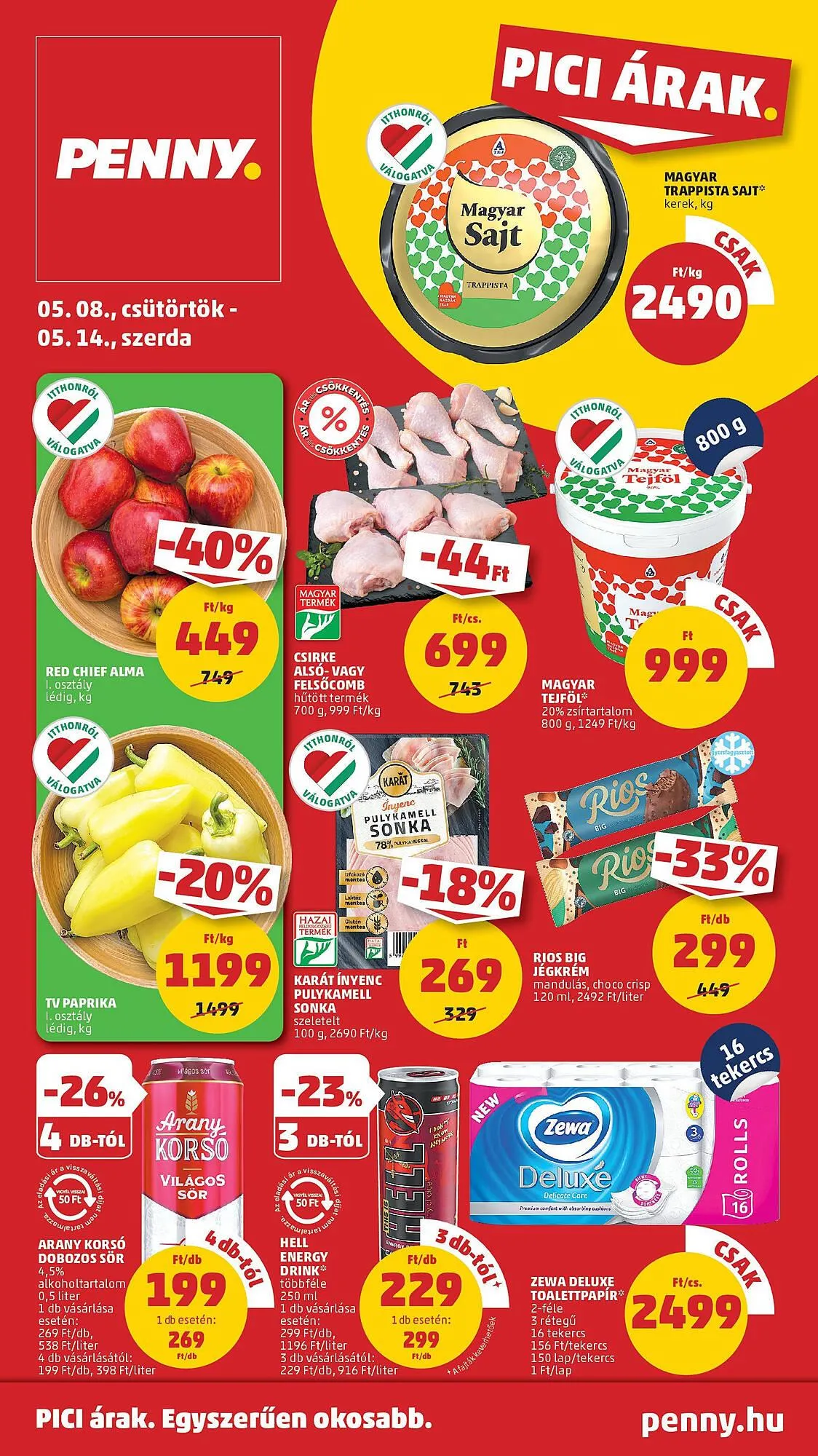 Katalógus PENNY akciós újság május 8.-tól május 14.-ig 2025. - Oldal 1