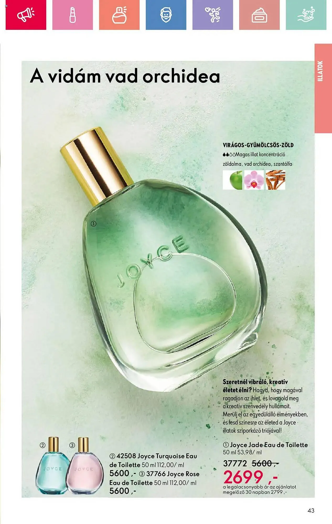 Katalógus Oriflame akciós újság március 2.-tól március 22.-ig 2025. - Oldal 43