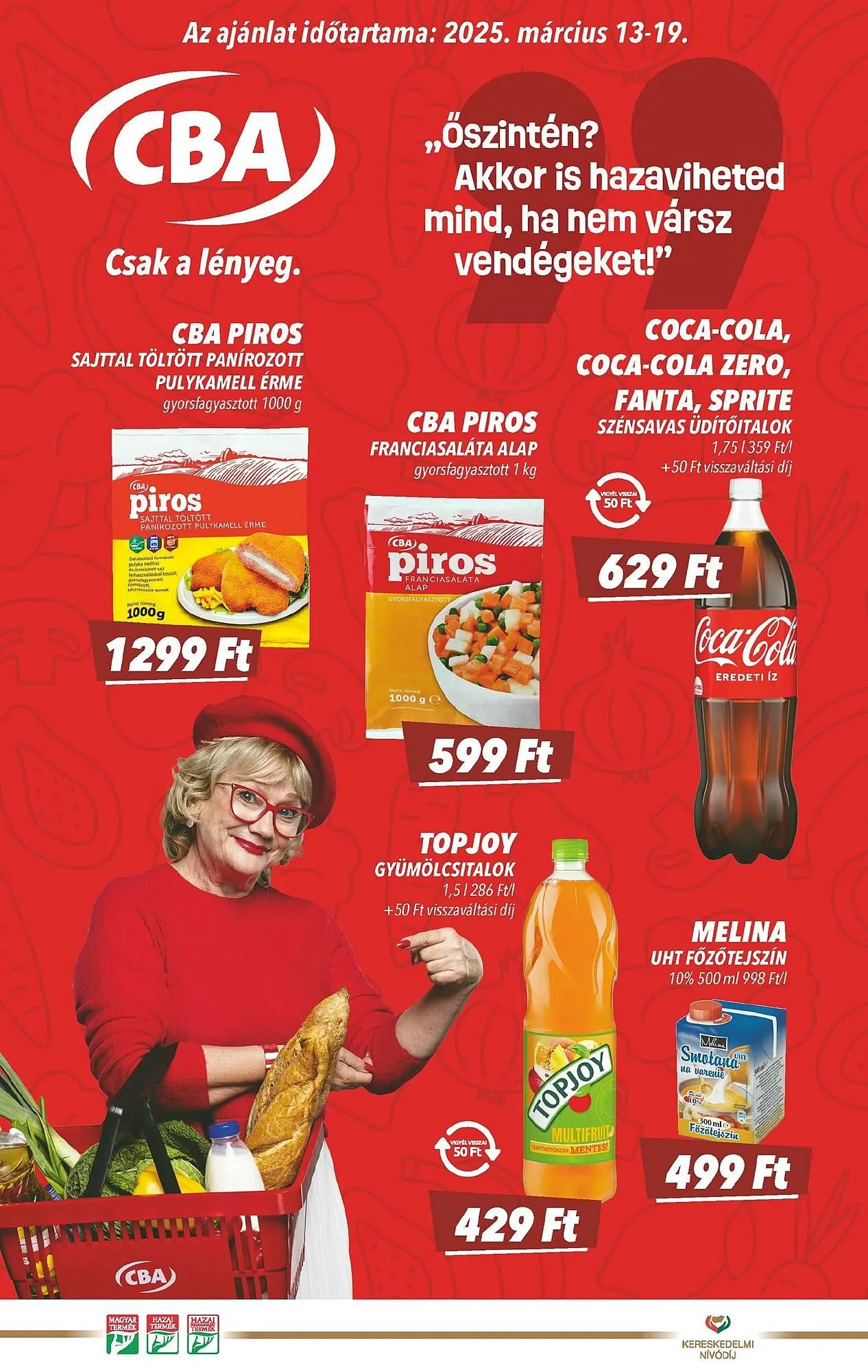 Katalógus CBA akciós újság március 13.-tól március 19.-ig 2025. - Oldal 1