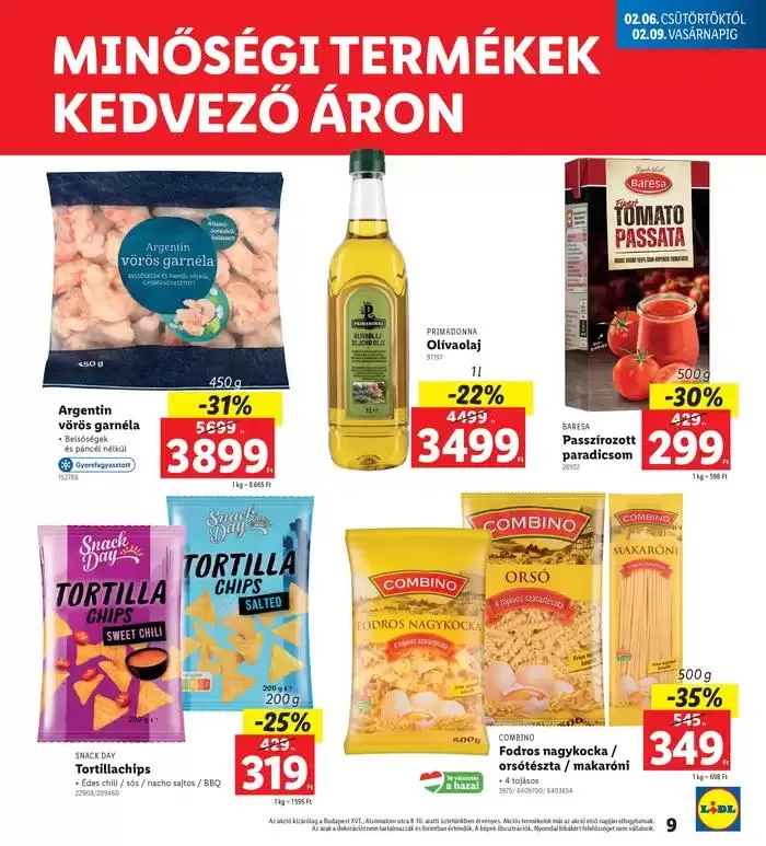Katalógus Érvényes 02.06-tól február 6.-tól február 9.-ig 2025. - Oldal 9