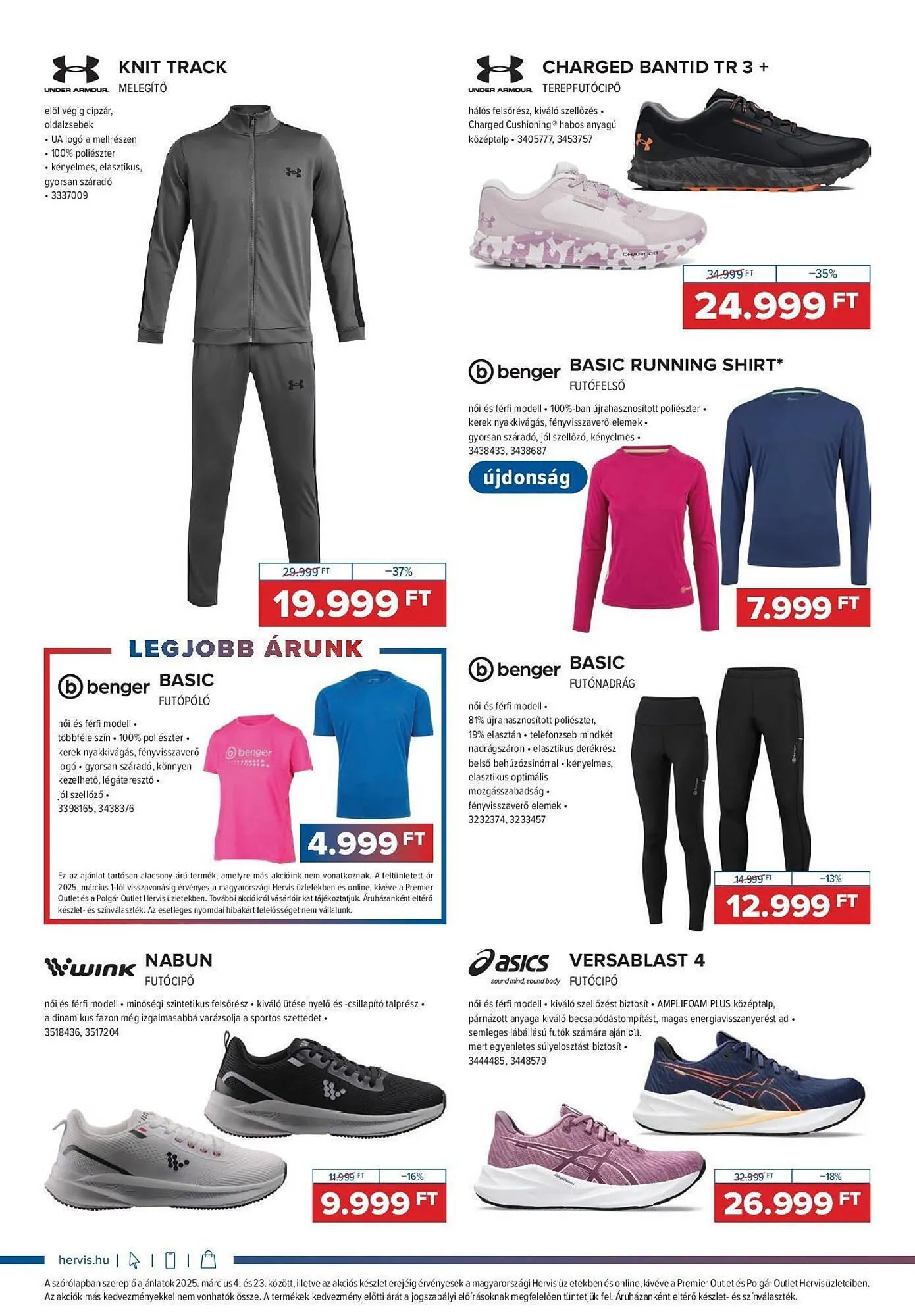 Katalógus Hervis akciós újság március 4.-tól március 23.-ig 2025. - Oldal 6
