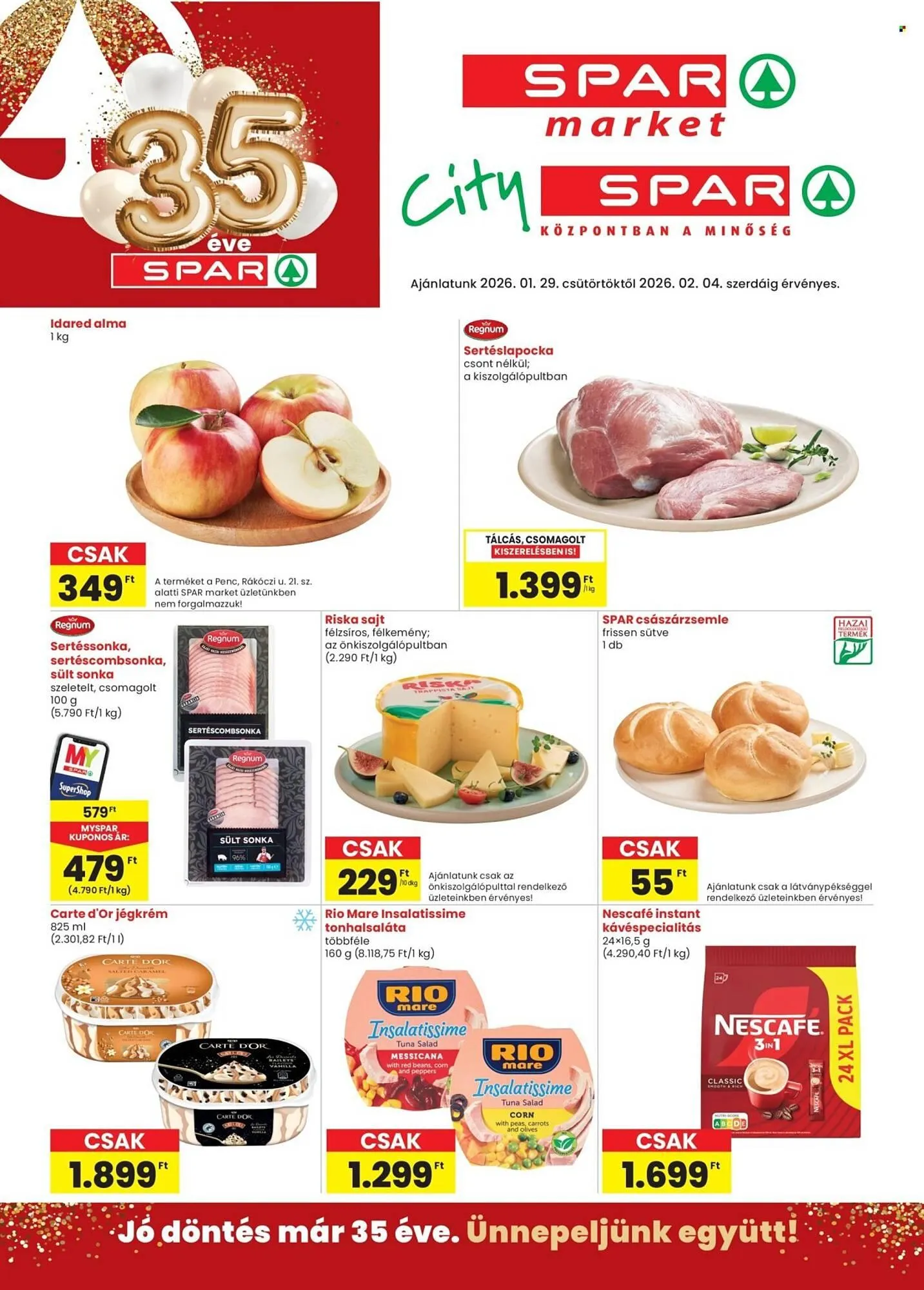 Spar akciós újság - 1