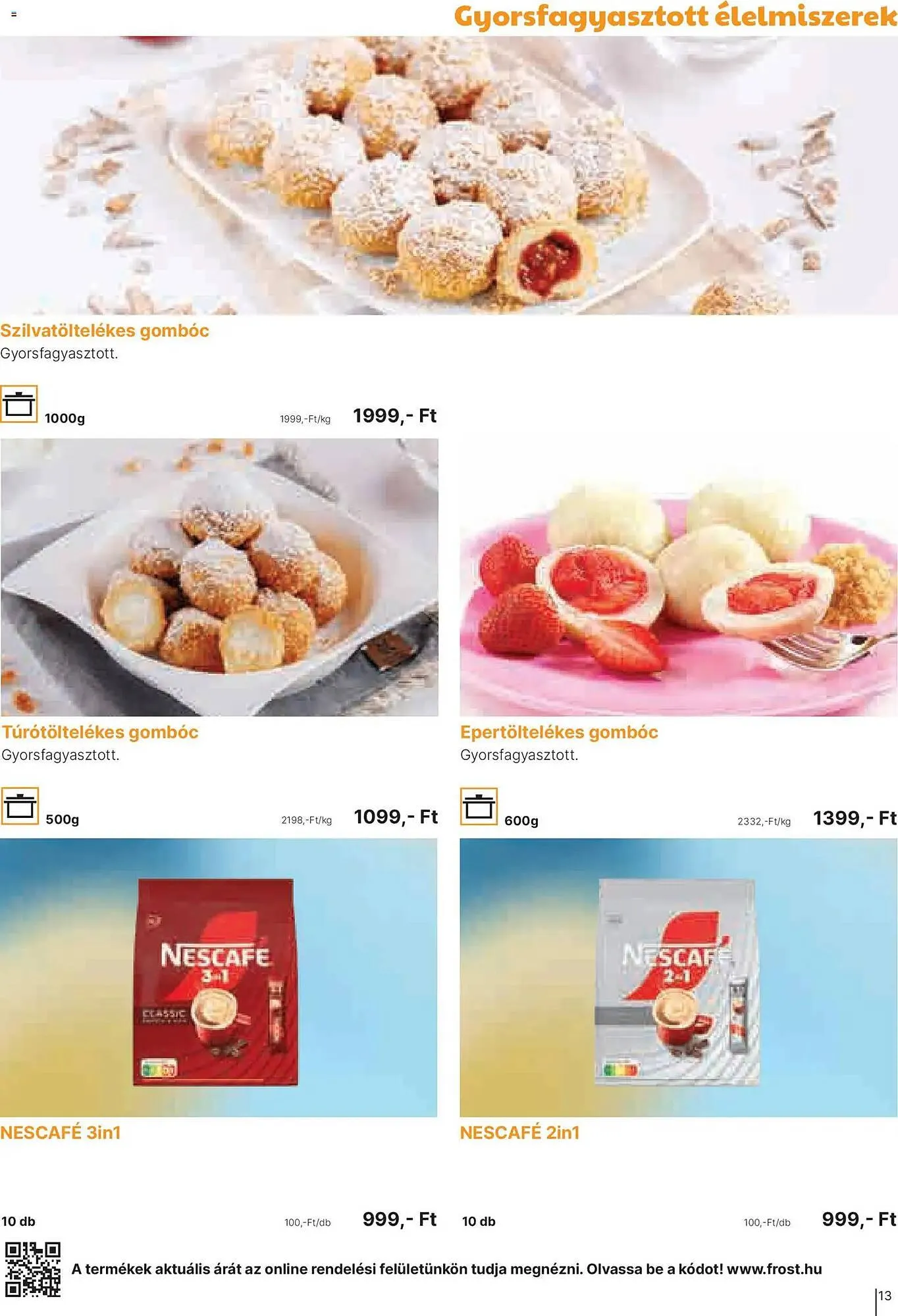 Katalógus Family Frost akciós újság április 1.-tól szeptember 30.-ig 2026. - Oldal 13