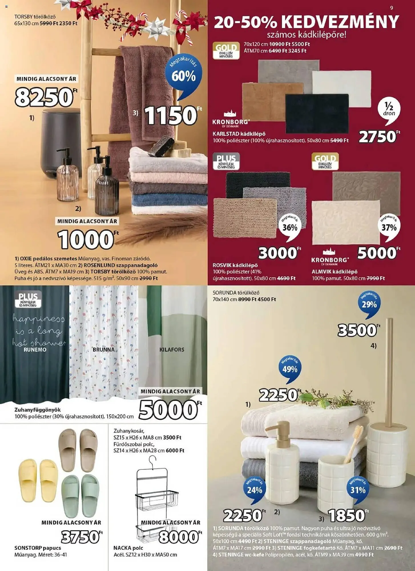 Katalógus JYSK akciós újság november 5.-tól november 11.-ig 2025. - Oldal 9