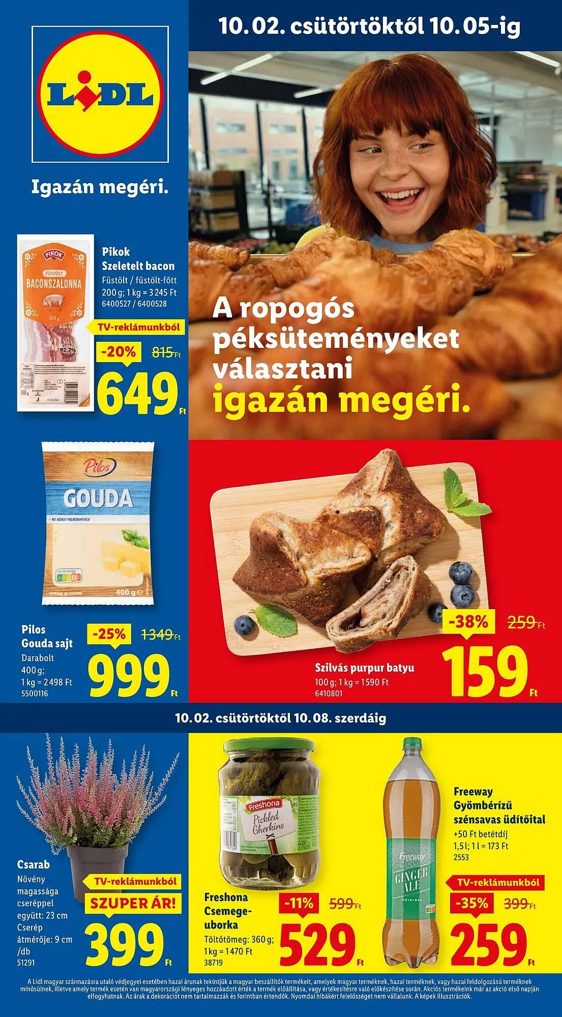 Katalógus Lidl akciós újság október 2.-tól október 8.-ig 2025. - Oldal 1