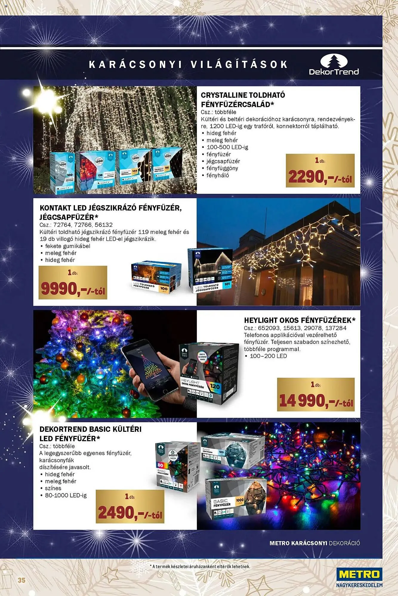 Katalógus Metro akciós újság december 1.-tól december 31.-ig 2025. - Oldal 35