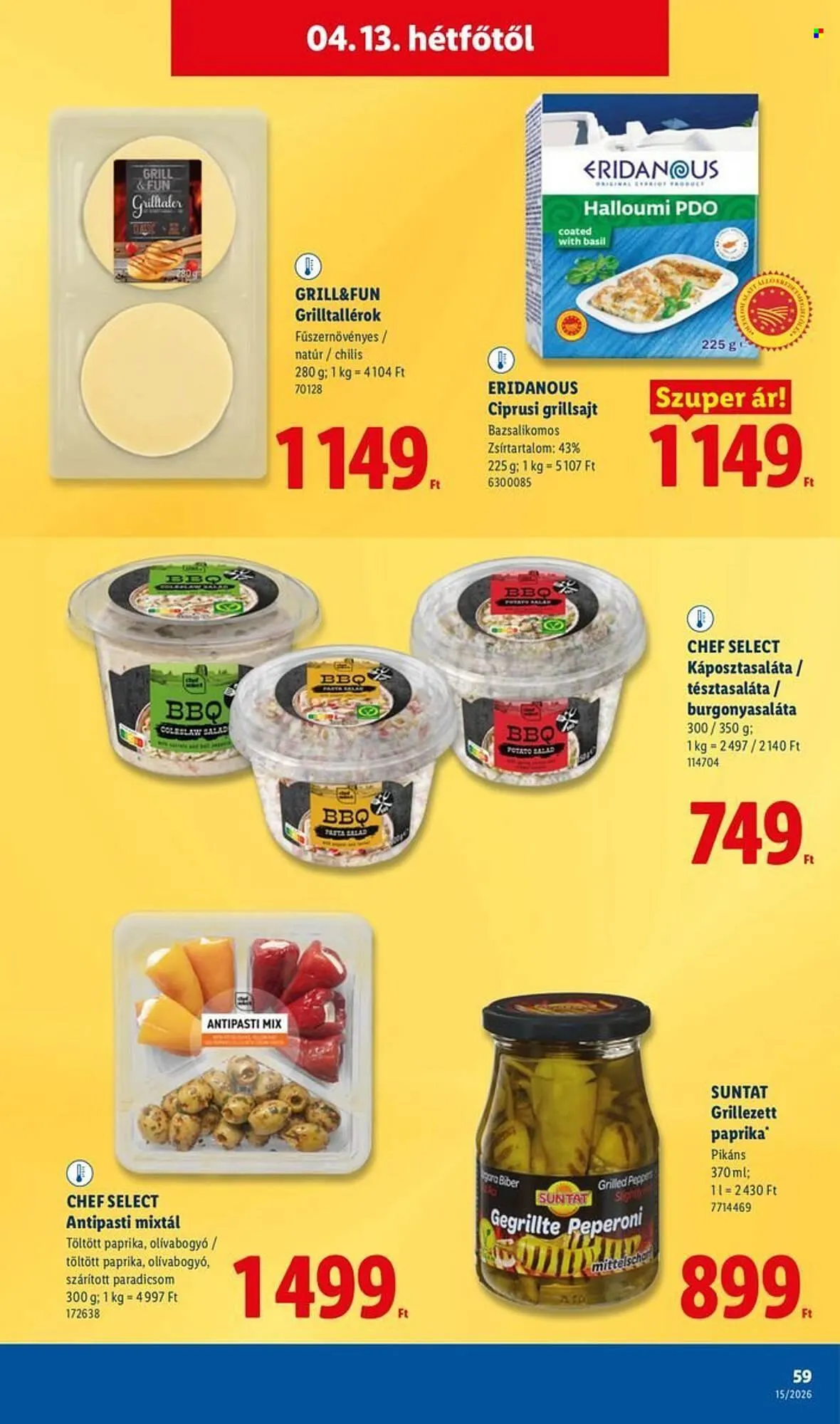 Katalógus Lidl akciós újság április 9.-tól április 15.-ig 2026. - Oldal 59