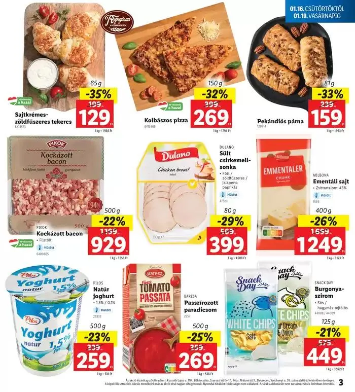 Katalógus Érvényes 01.16-tól január 16.-tól január 19.-ig 2025. - Oldal 3