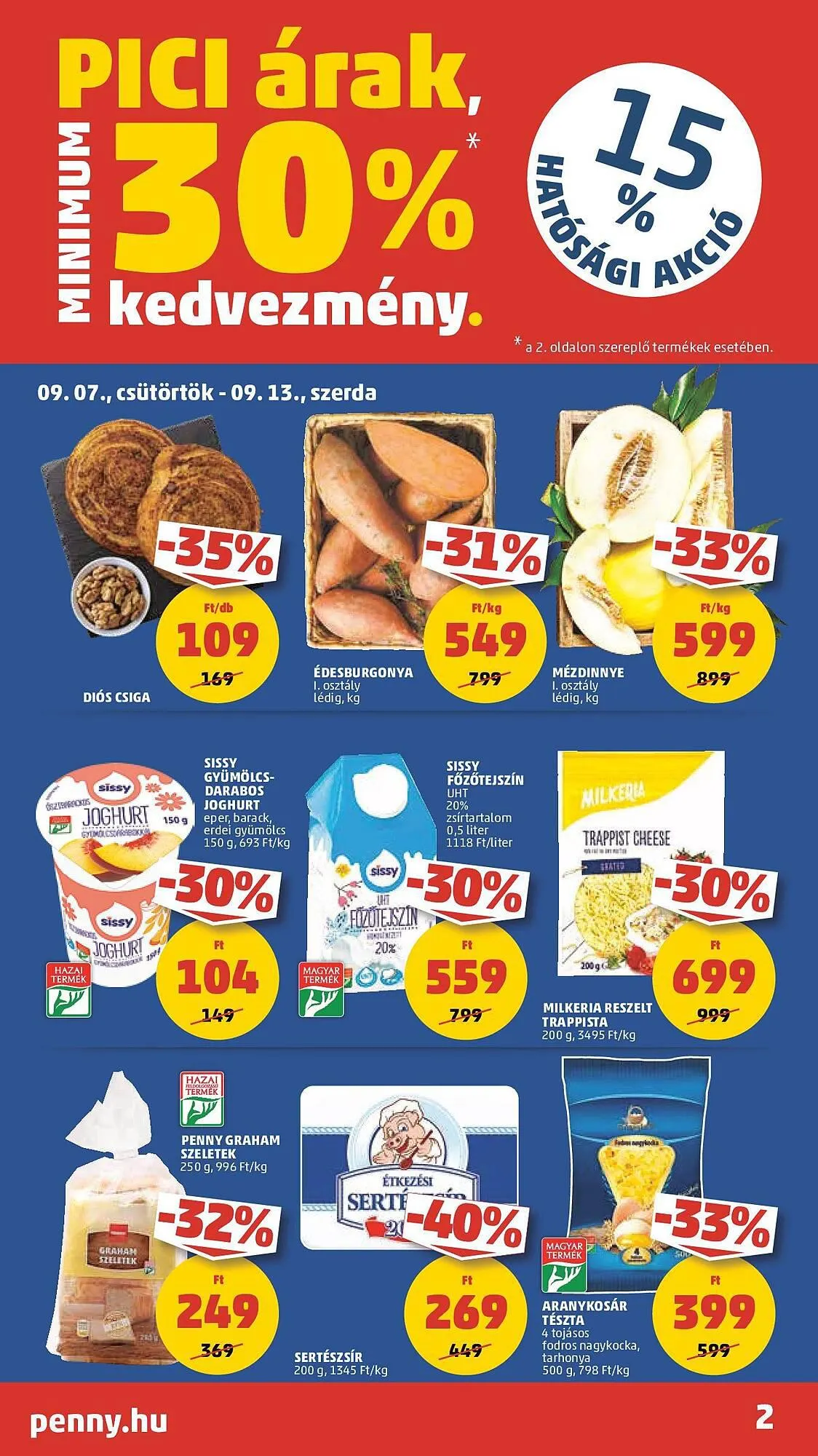 Katalógus PENNY akciós újság szeptember 7.-tól szeptember 13.-ig 2023. - Oldal 2