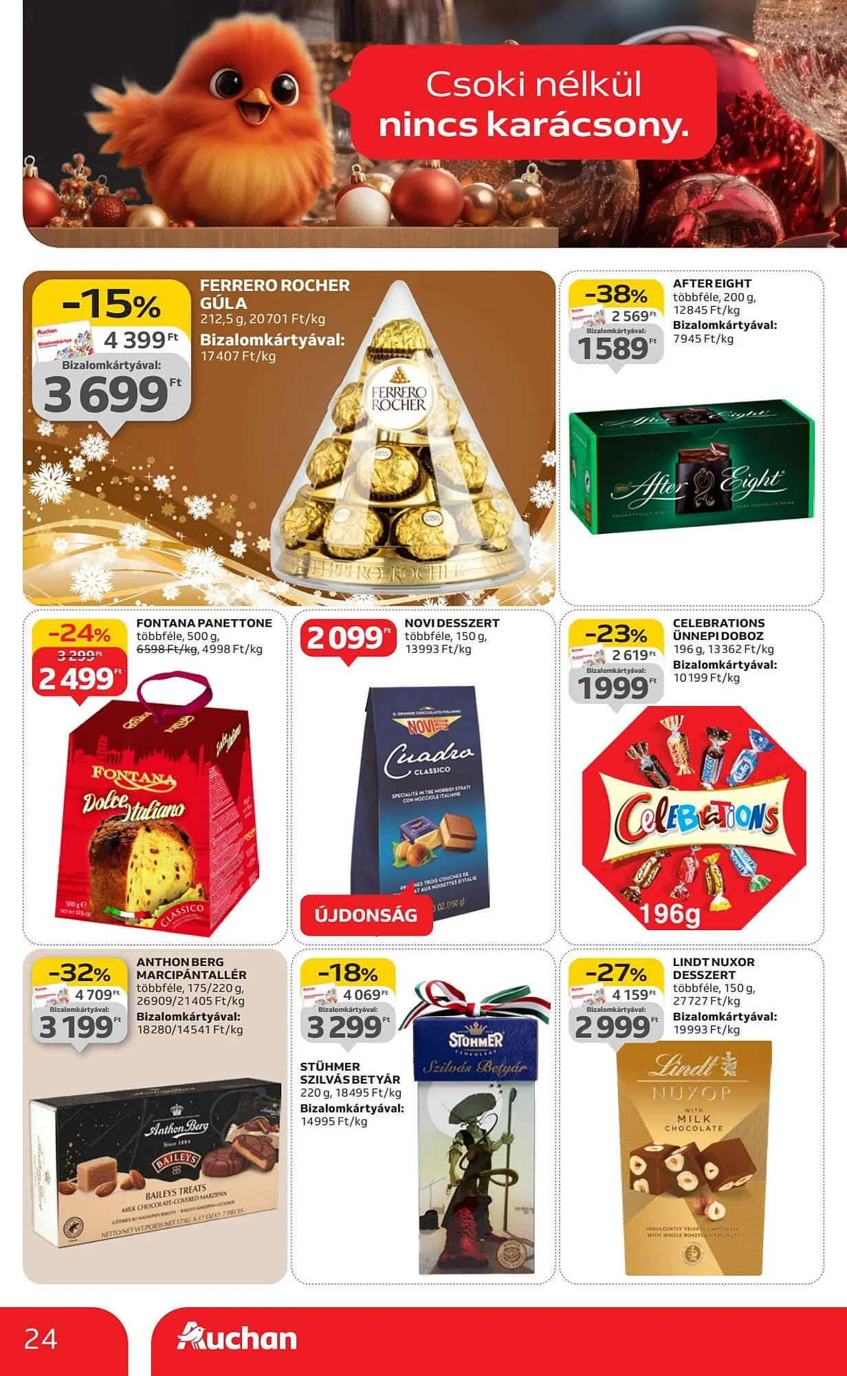 Katalógus Auchan akciós újság november 20.-tól december 24.-ig 2025. - Oldal 24