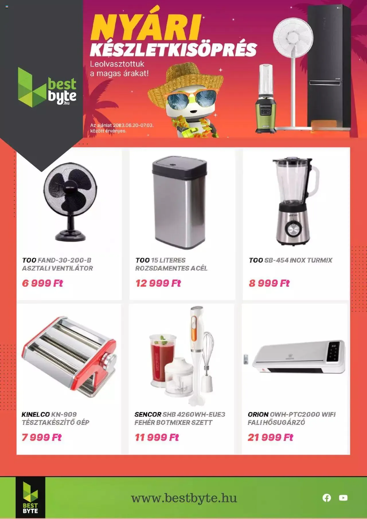 Katalógus Best Byte akciós újság június 20.-tól december 31.-ig 2023. - Oldal 1