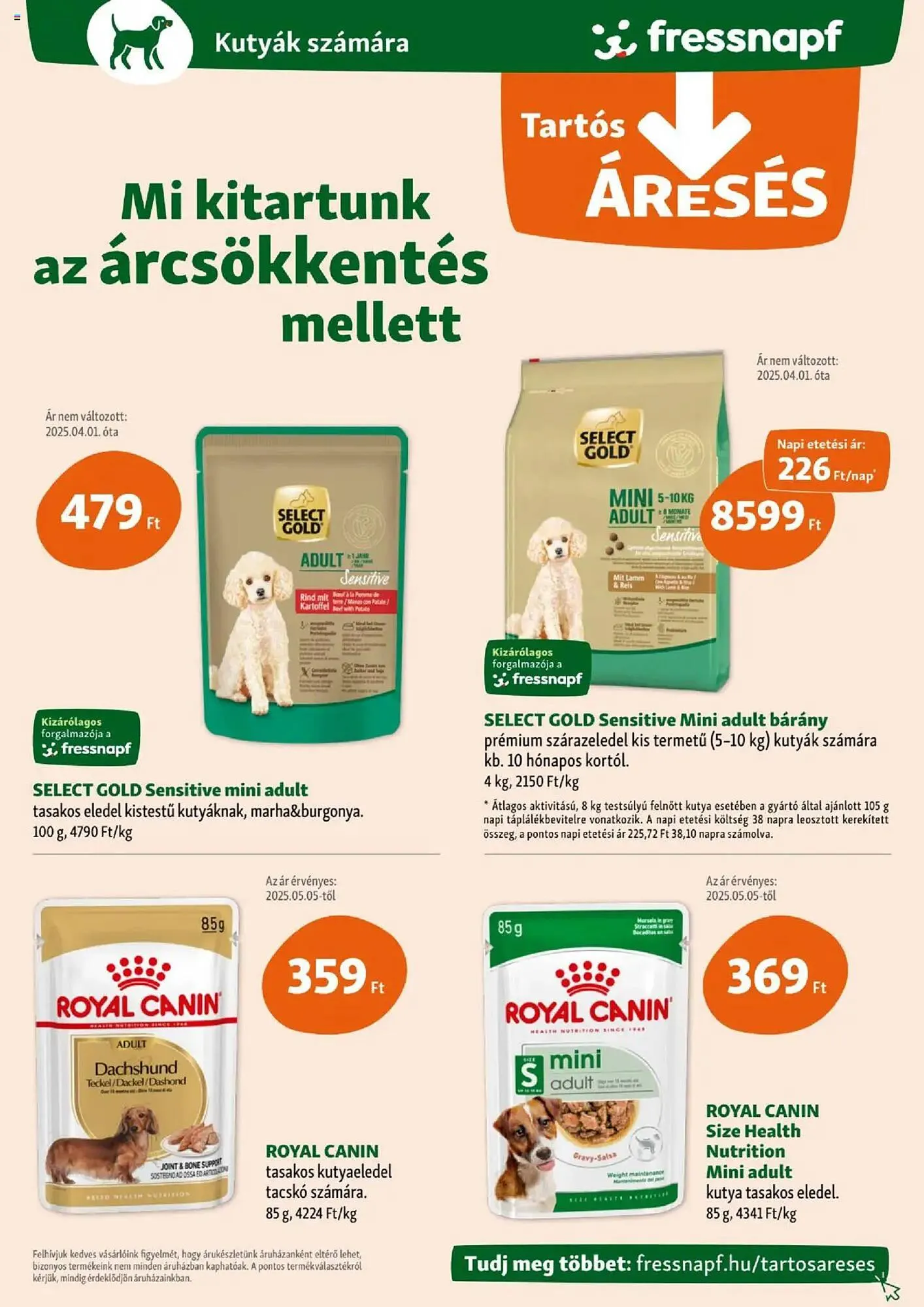 Katalógus Fressnapf akciós újság augusztus 7.-tól augusztus 31.-ig 2025. - Oldal 3