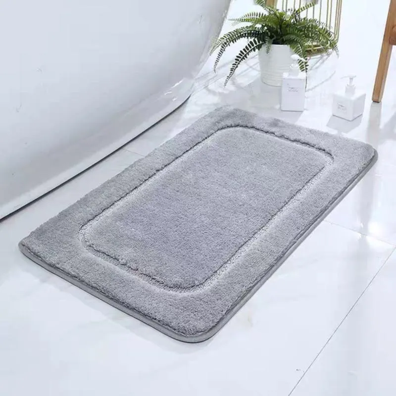 Puha szőnyeg/kádkilépő 50x80 cm - szürke