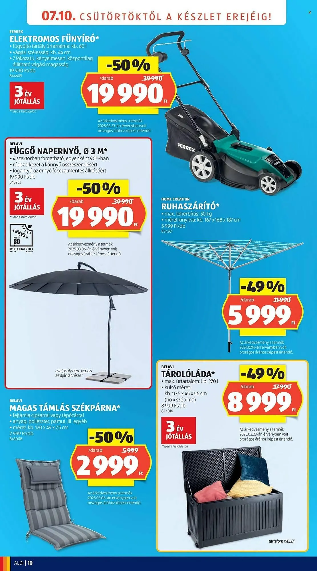 Katalógus ALDI akciós újság július 10.-tól július 16.-ig 2025. - Oldal 10