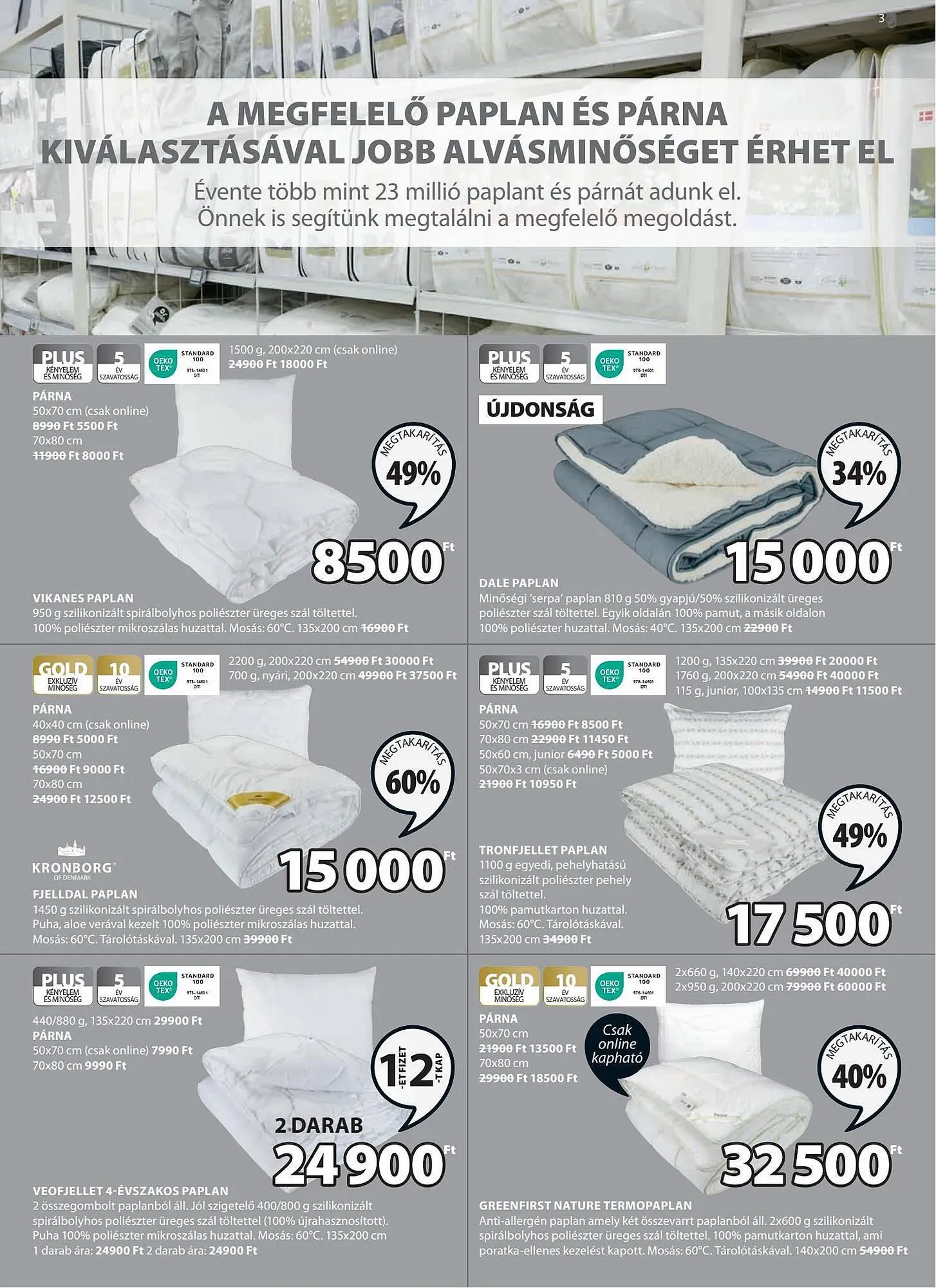 Katalógus JYSK akciós újság október 18.-tól november 26.-ig 2023. - Oldal 3