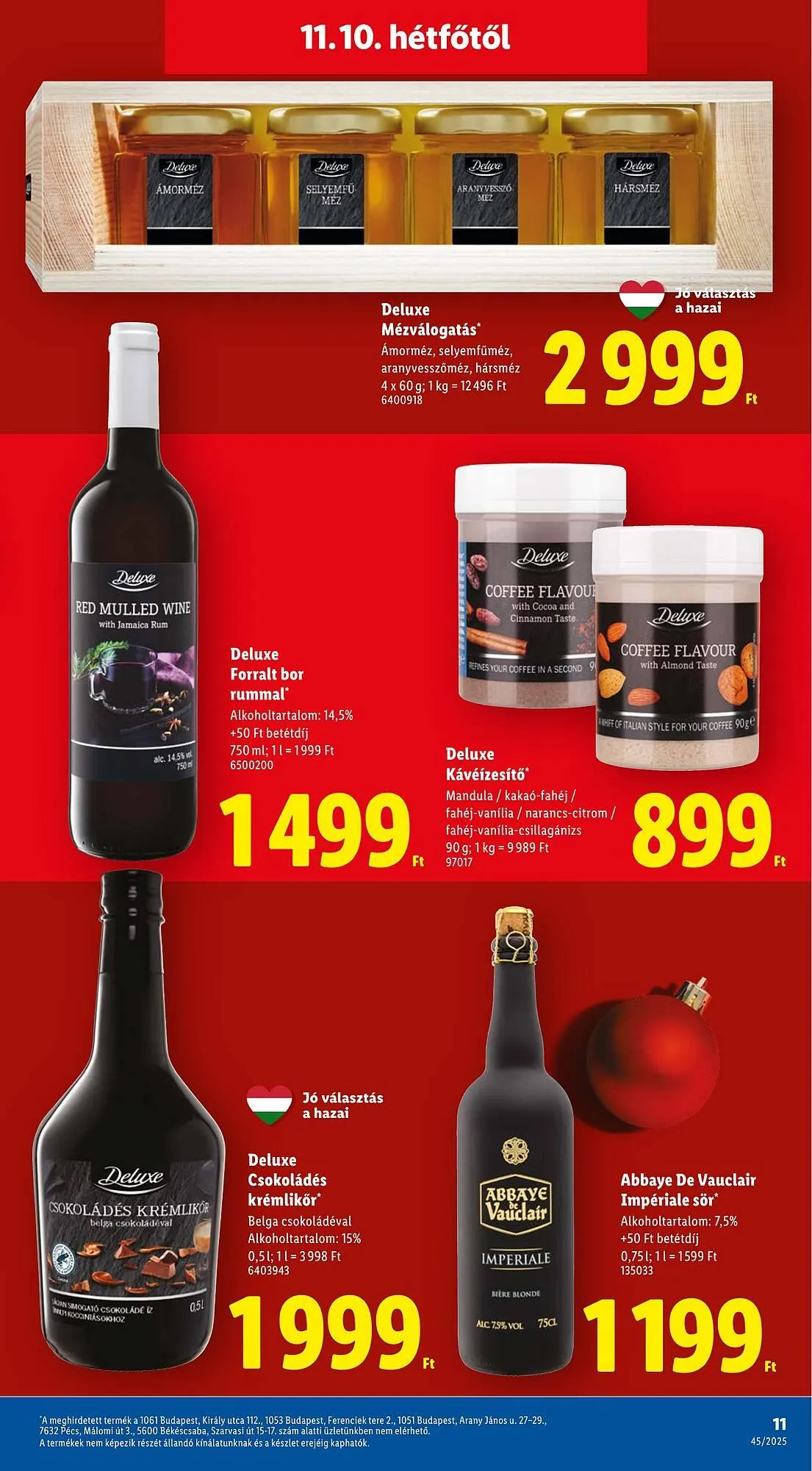 Katalógus Lidl akciós újság november 10.-tól november 23.-ig 2025. - Oldal 11