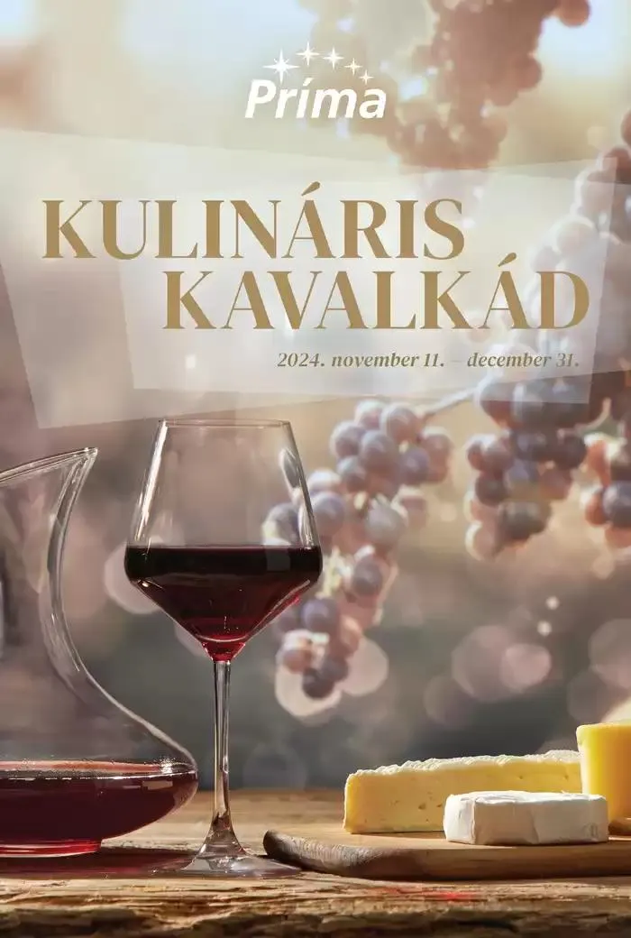 Katalógus Kulináris kavalkád november 14.-tól december 31.-ig 2024. - Oldal 1