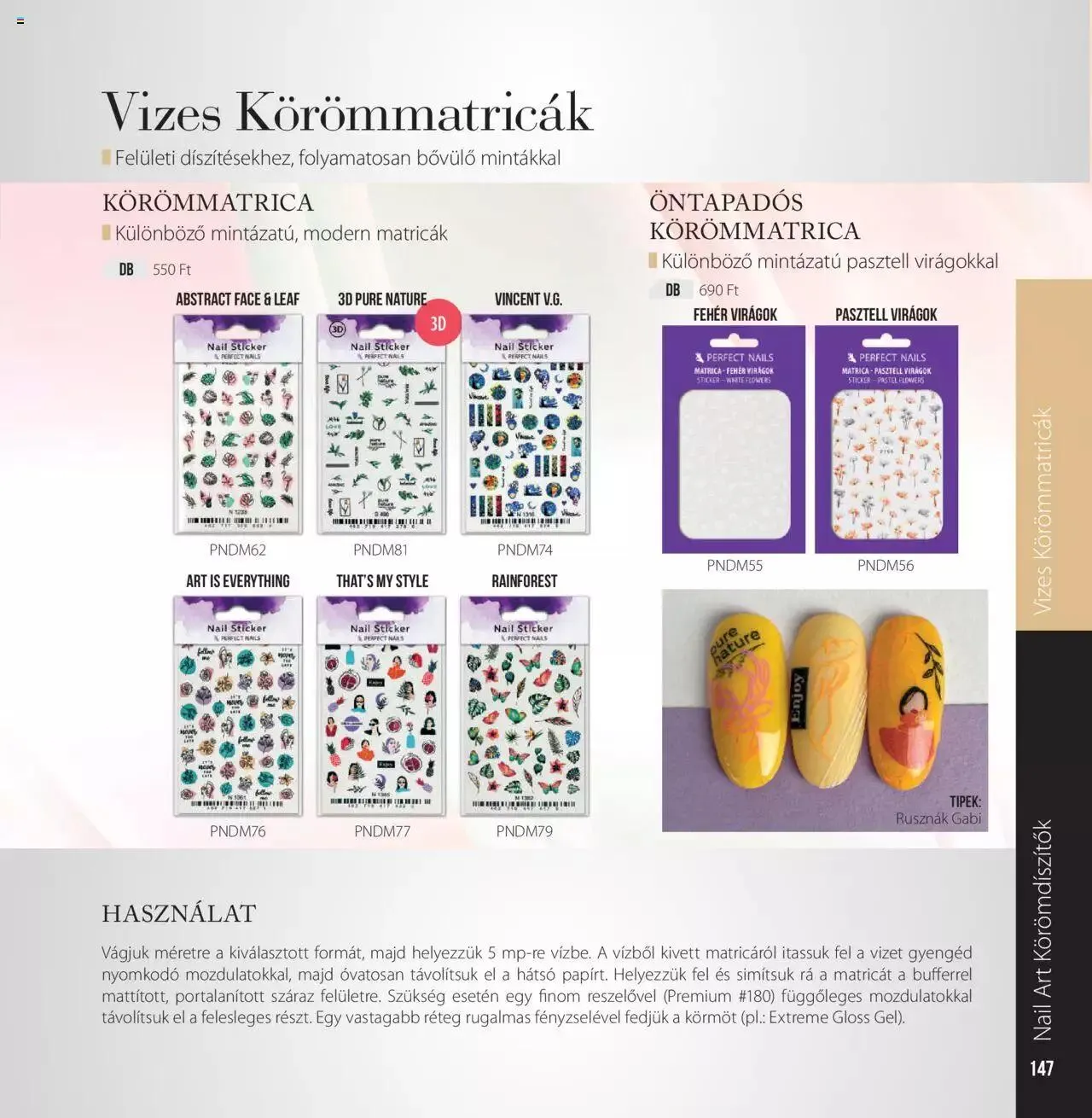 Katalógus Perfect Nails - Akciós újság június 7.-tól december 31.-ig 2023. - Oldal 147