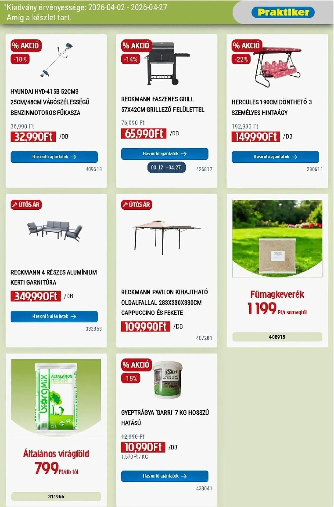 Katalógus Praktiker akciós újság április 2.-tól április 27.-ig 2026. - Oldal 5