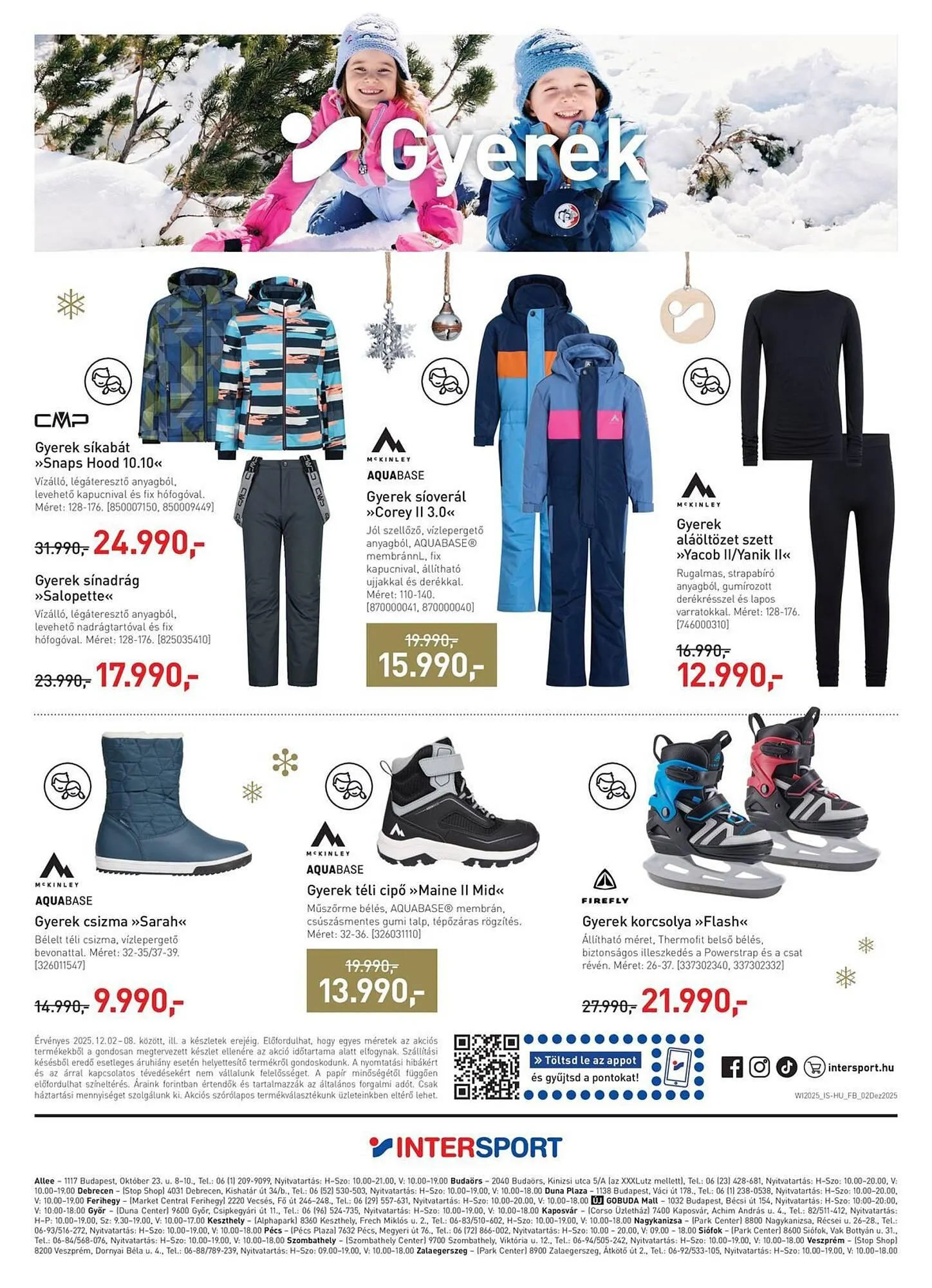 Katalógus Intersport akciós újság december 2.-tól december 8.-ig 2025. - Oldal 8