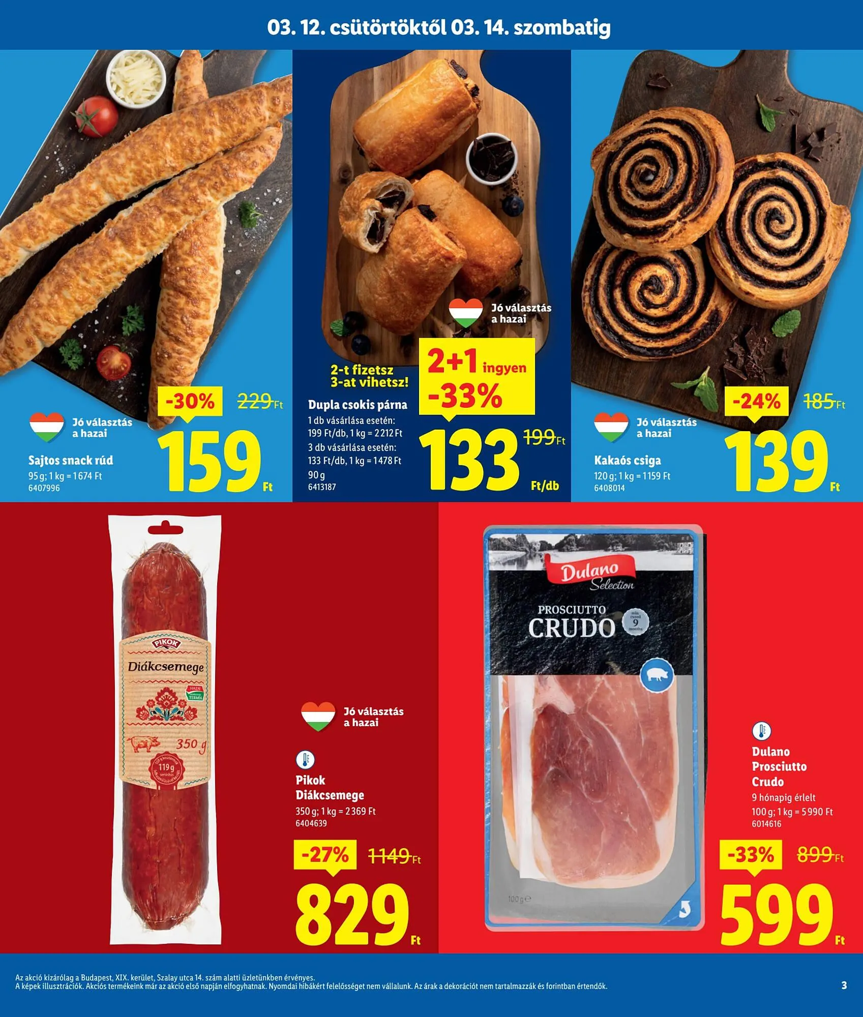 Katalógus Lidl akciós újság március 12.-tól március 14.-ig 2026. - Oldal 3