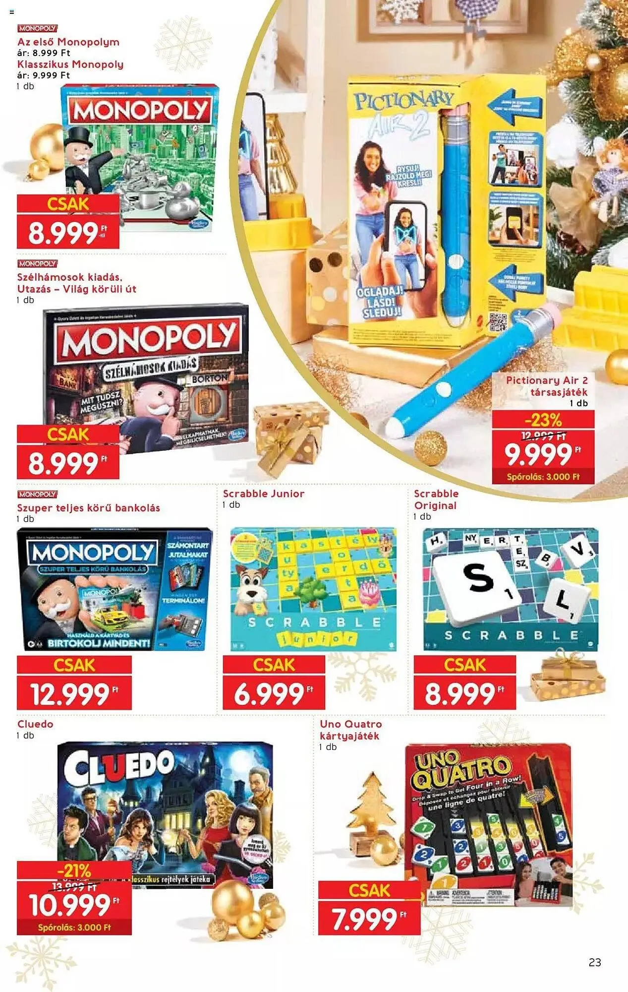 Katalógus Interspar akciós újság november 22.-tól december 24.-ig 2023. - Oldal 23