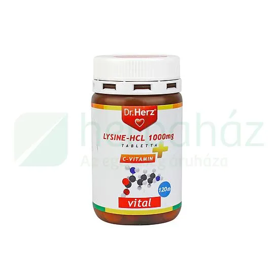DR HERZ LYSINE-HCL 1000MG TABLETTA 120DB