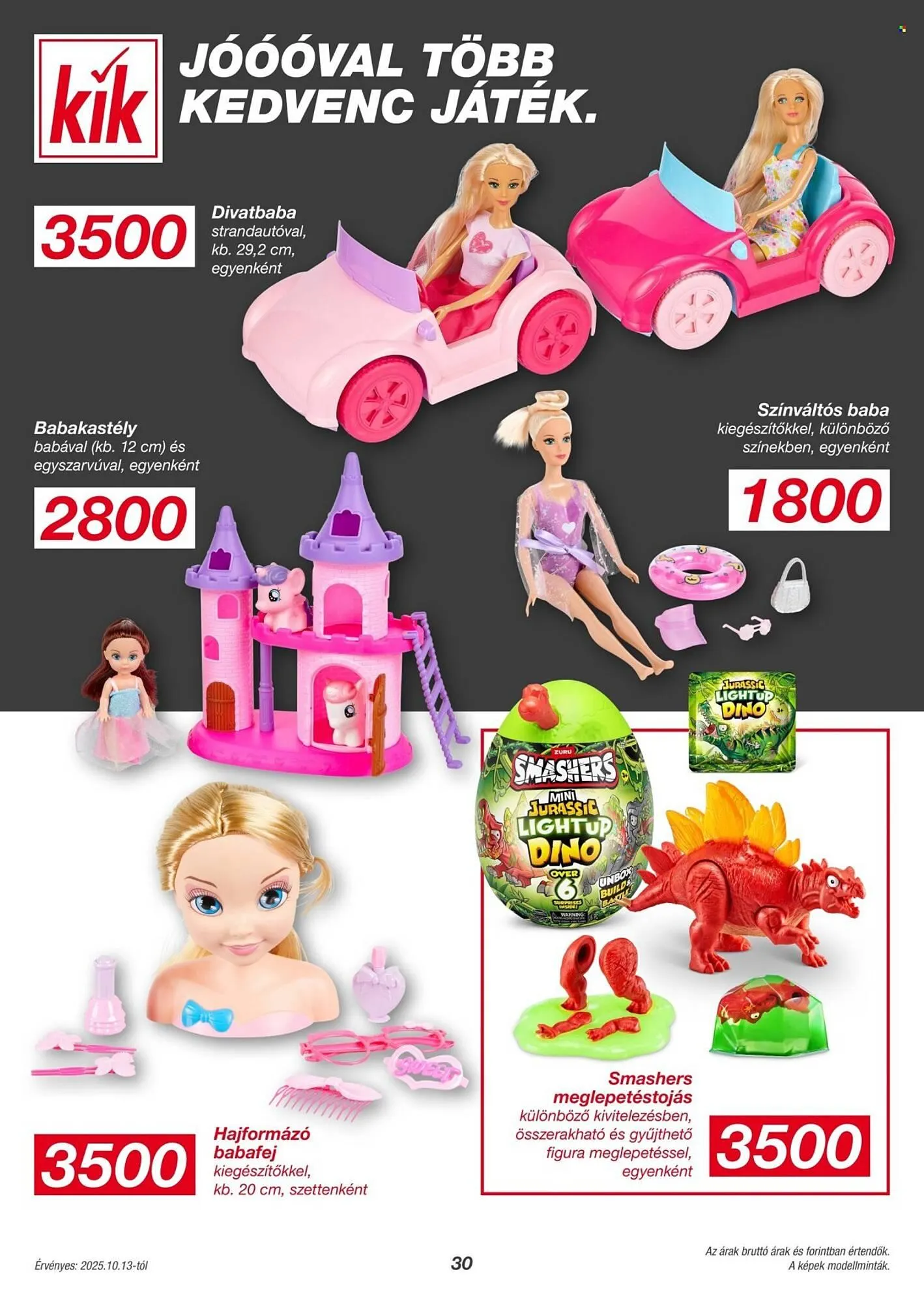 Katalógus Kik akciós újság október 9.-tól november 7.-ig 2025. - Oldal 30