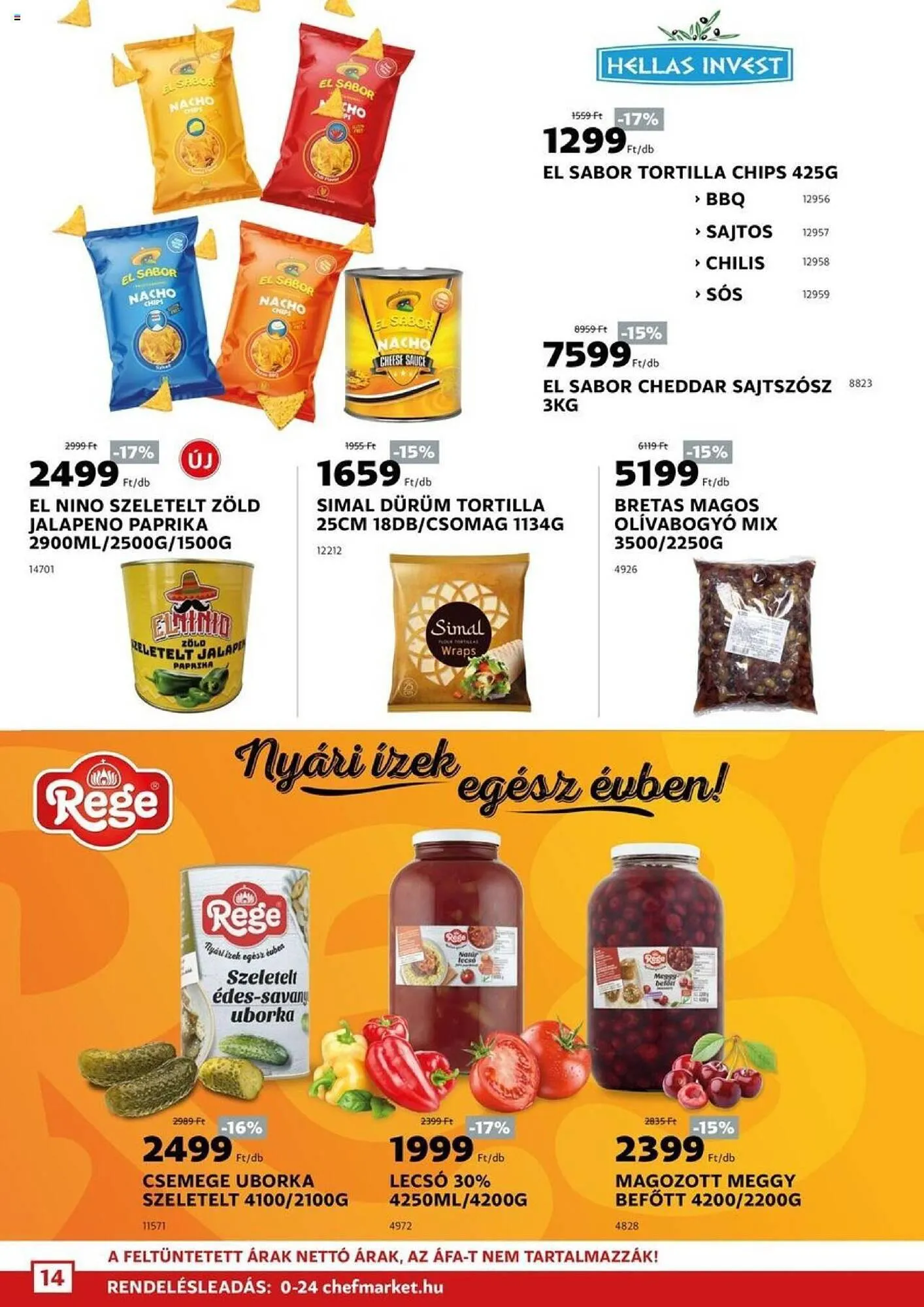 Katalógus Chef Market akciós újság november 1.-tól november 30.-ig 2023. - Oldal 14