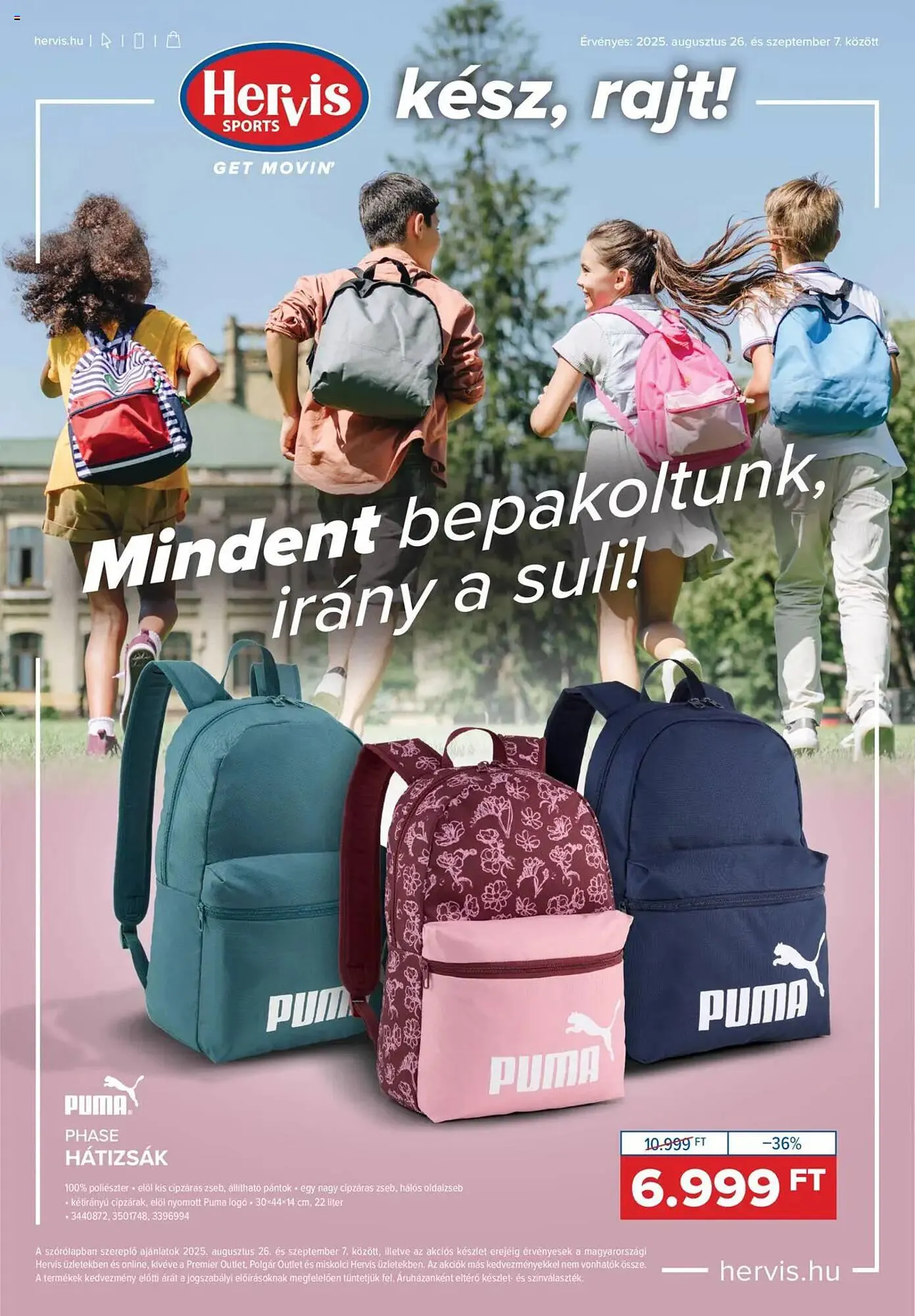 Hervis akciós újság - 1