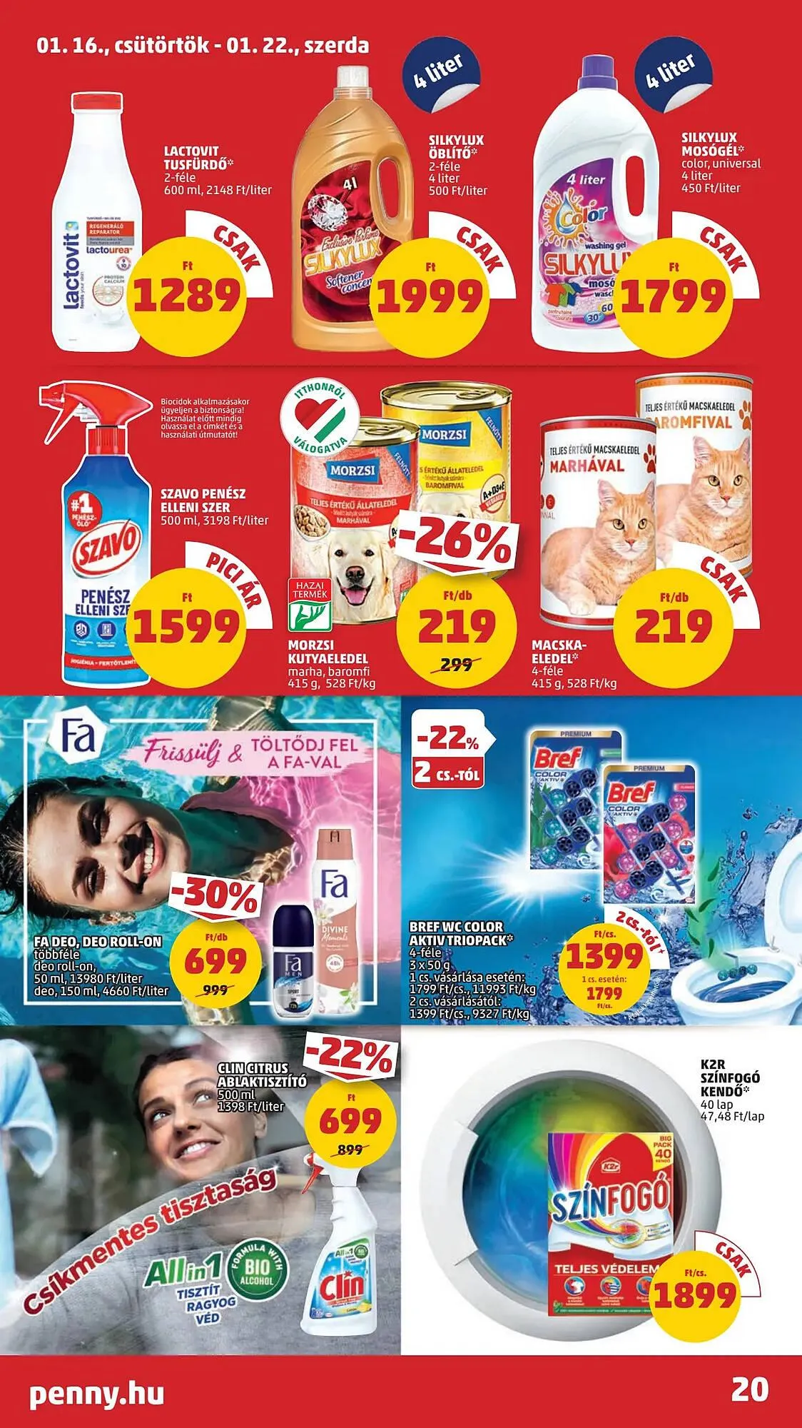 Katalógus PENNY akciós újság január 16.-tól január 22.-ig 2025. - Oldal 20