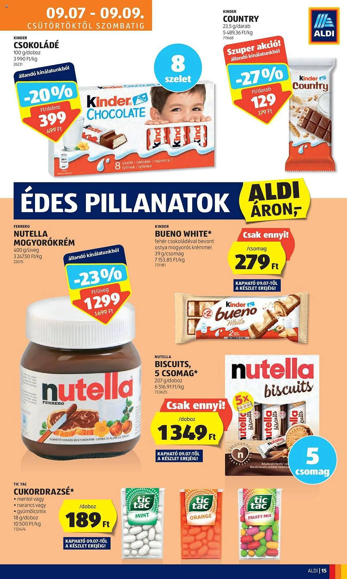 Katalógus ALDI akciós újság szeptember 7.-tól szeptember 13.-ig 2023. - Oldal 17