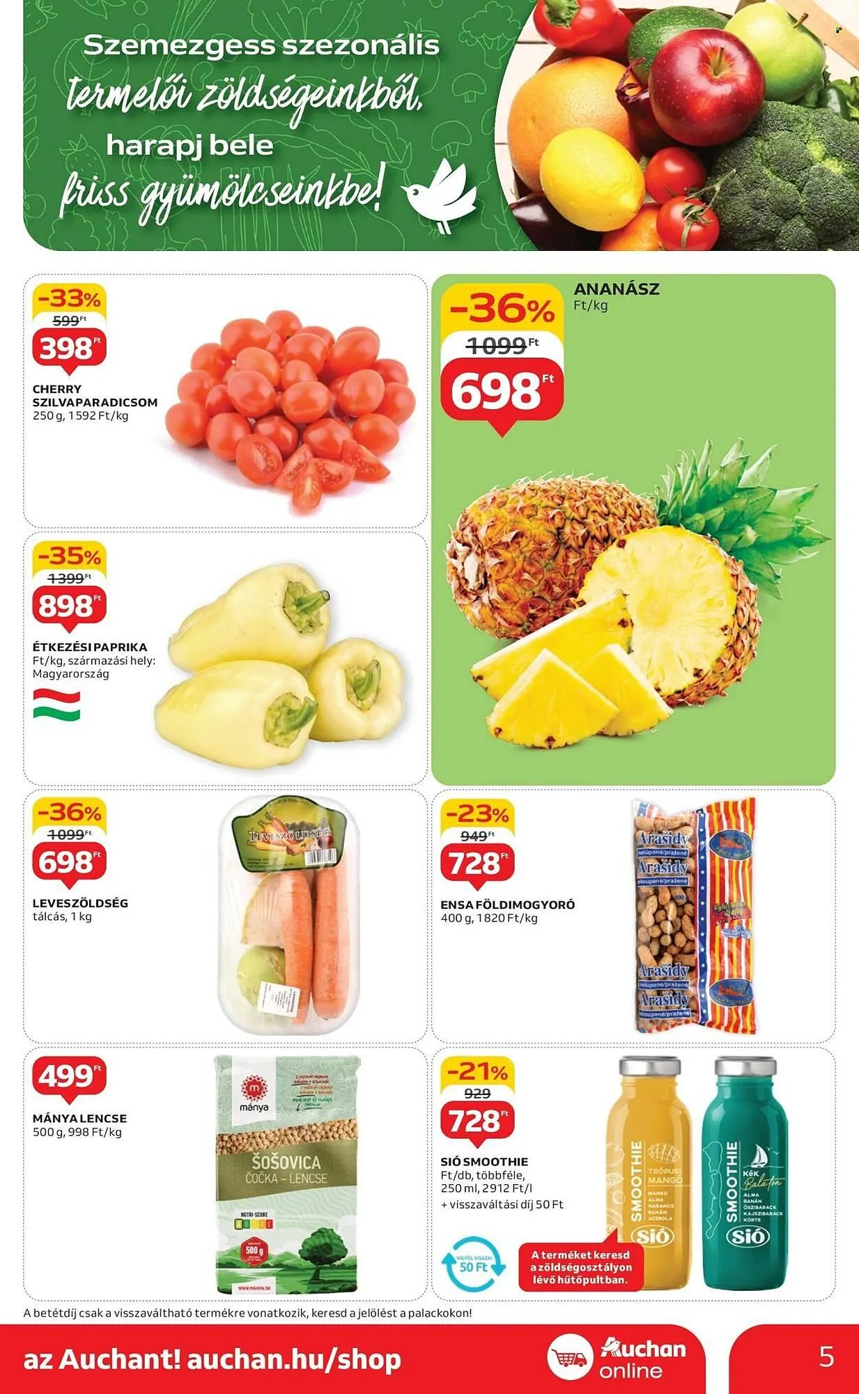 Katalógus Auchan akciós újság június 5.-tól június 11.-ig 2025. - Oldal 5