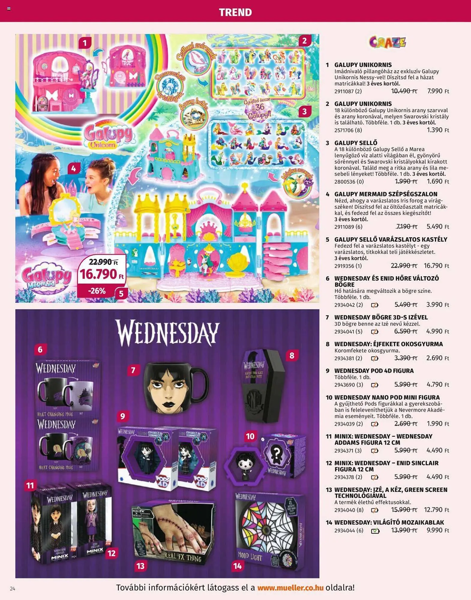 Katalógus Müller akciós újság október 30.-tól december 31.-ig 2023. - Oldal 24